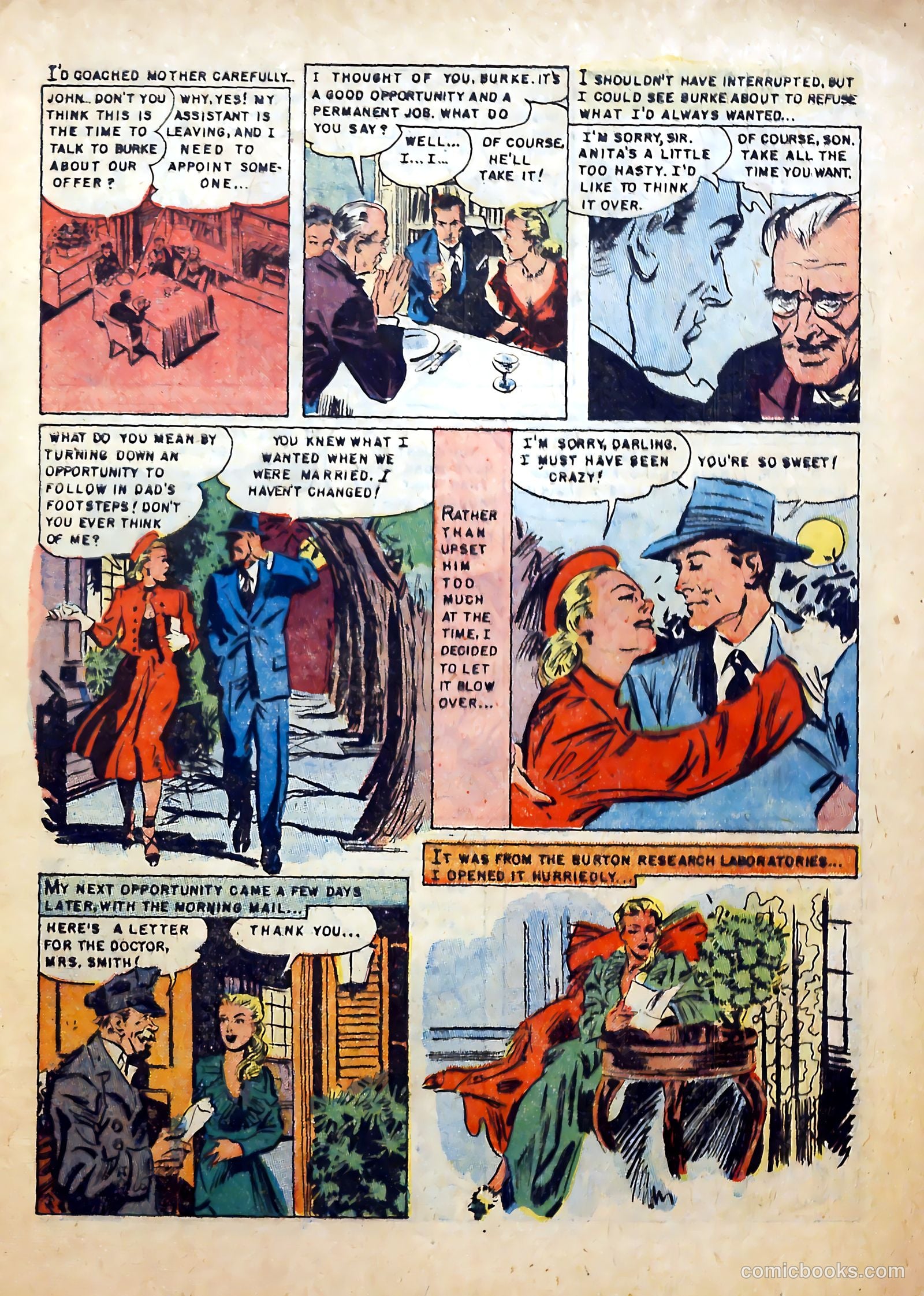 Realistic Romances #5 (1952) — page 5 of 36