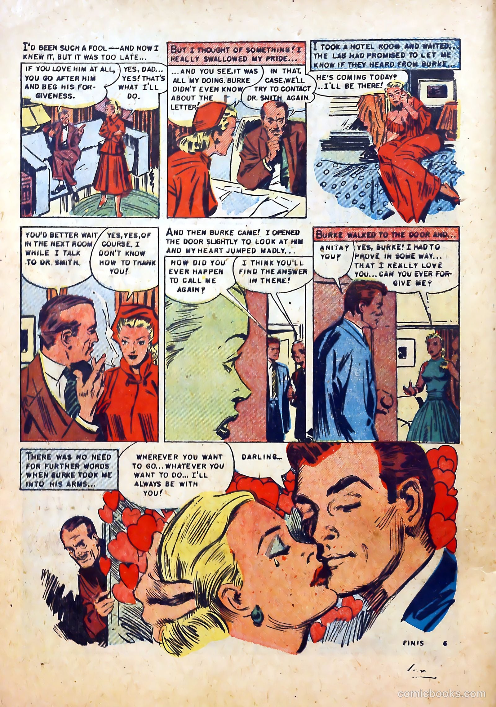 Realistic Romances #5 (1952) — page 8 of 36