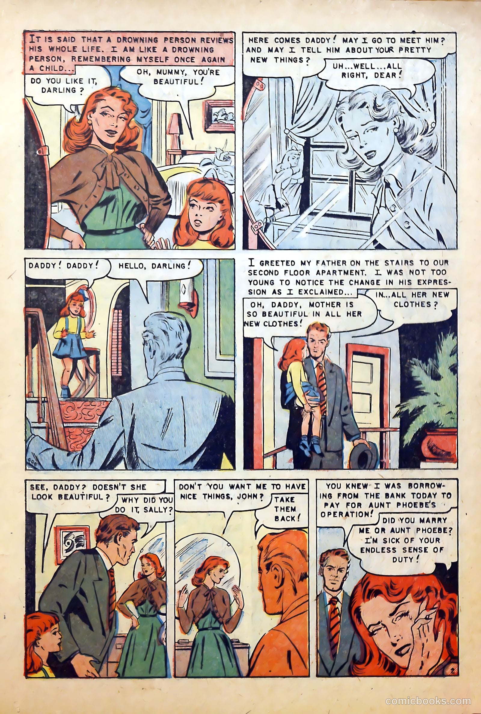 Realistic Romances #5 (1952) — page 11 of 36