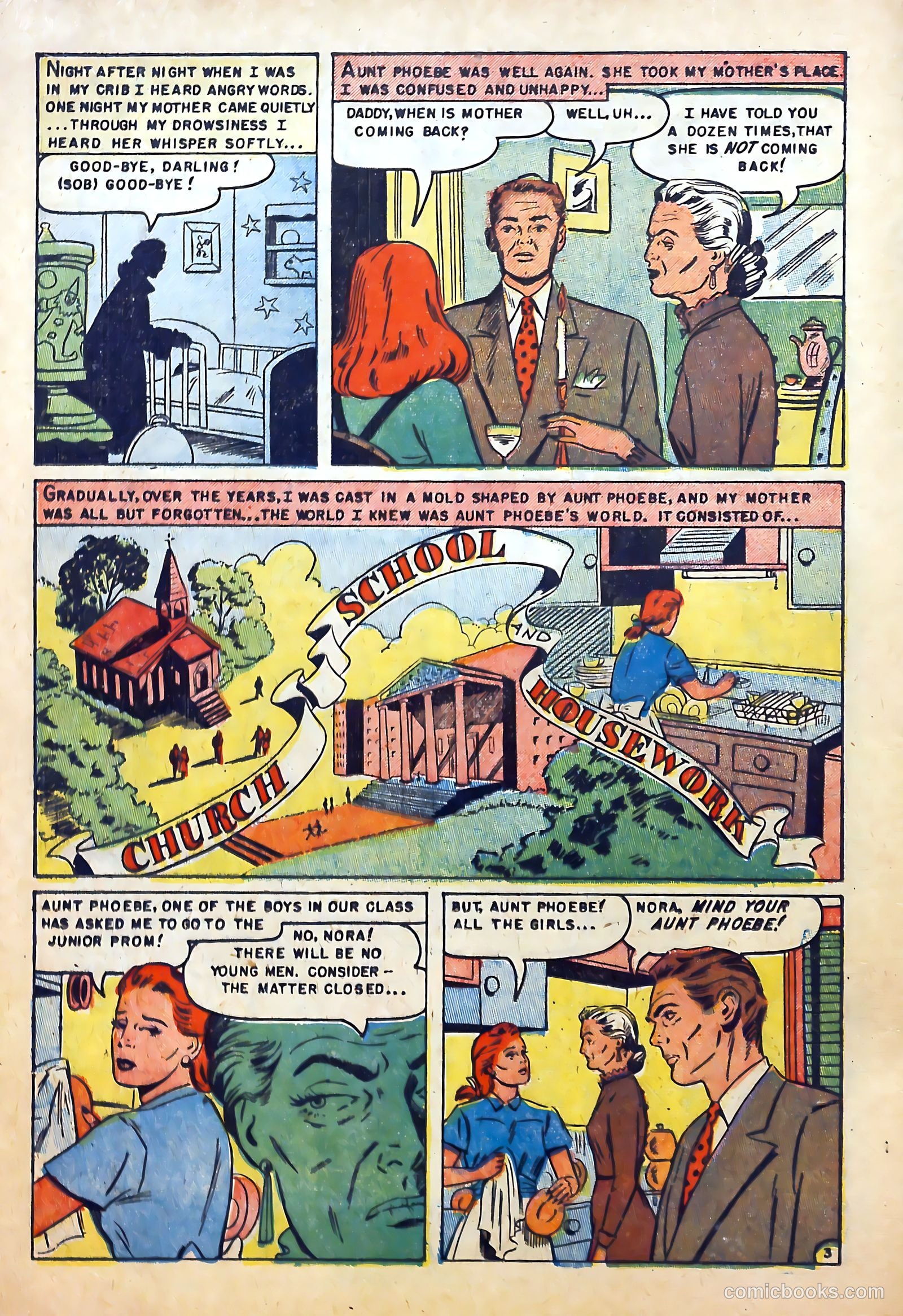 Realistic Romances #5 (1952) — page 12 of 36