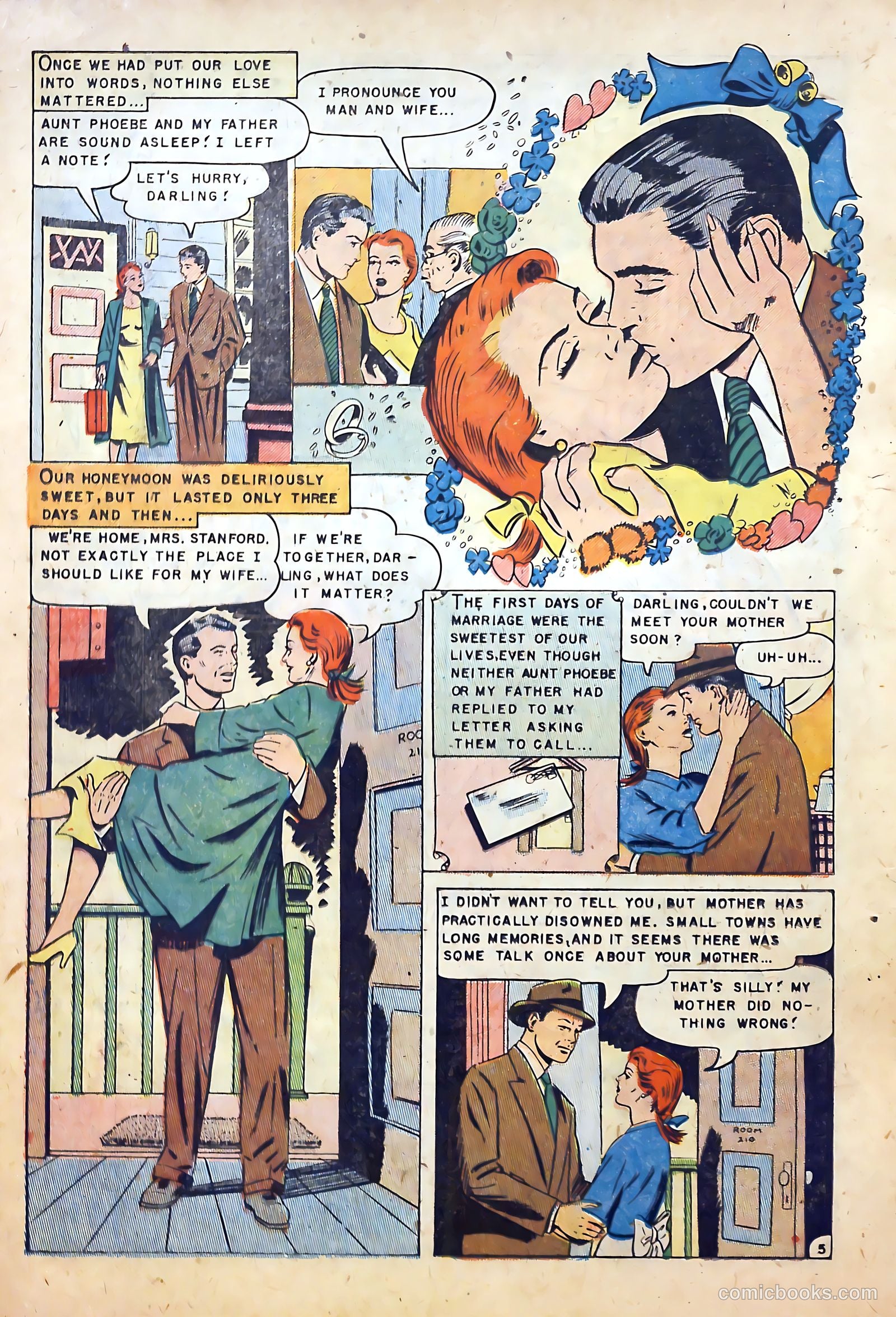 Realistic Romances #5 (1952) — page 14 of 36