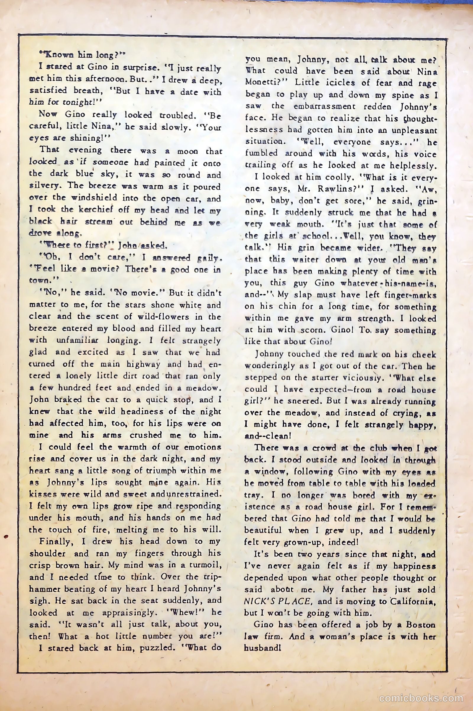 Realistic Romances #5 (1952) — page 19 of 36