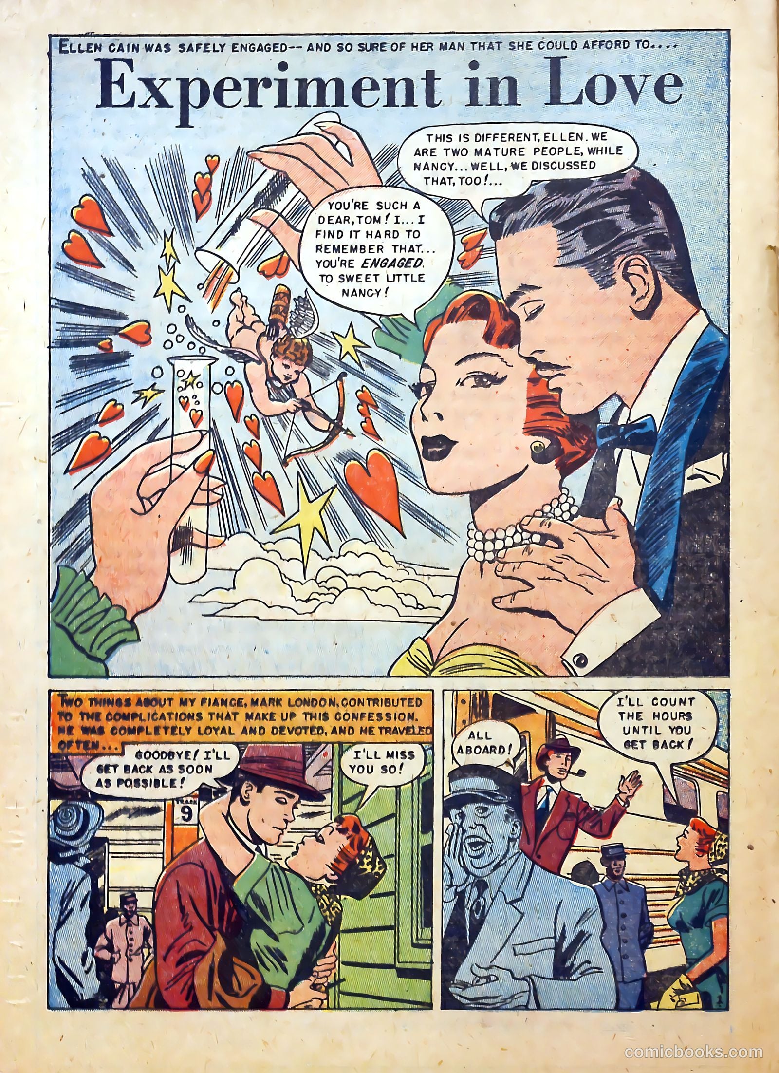 Realistic Romances #5 (1952) — page 20 of 36