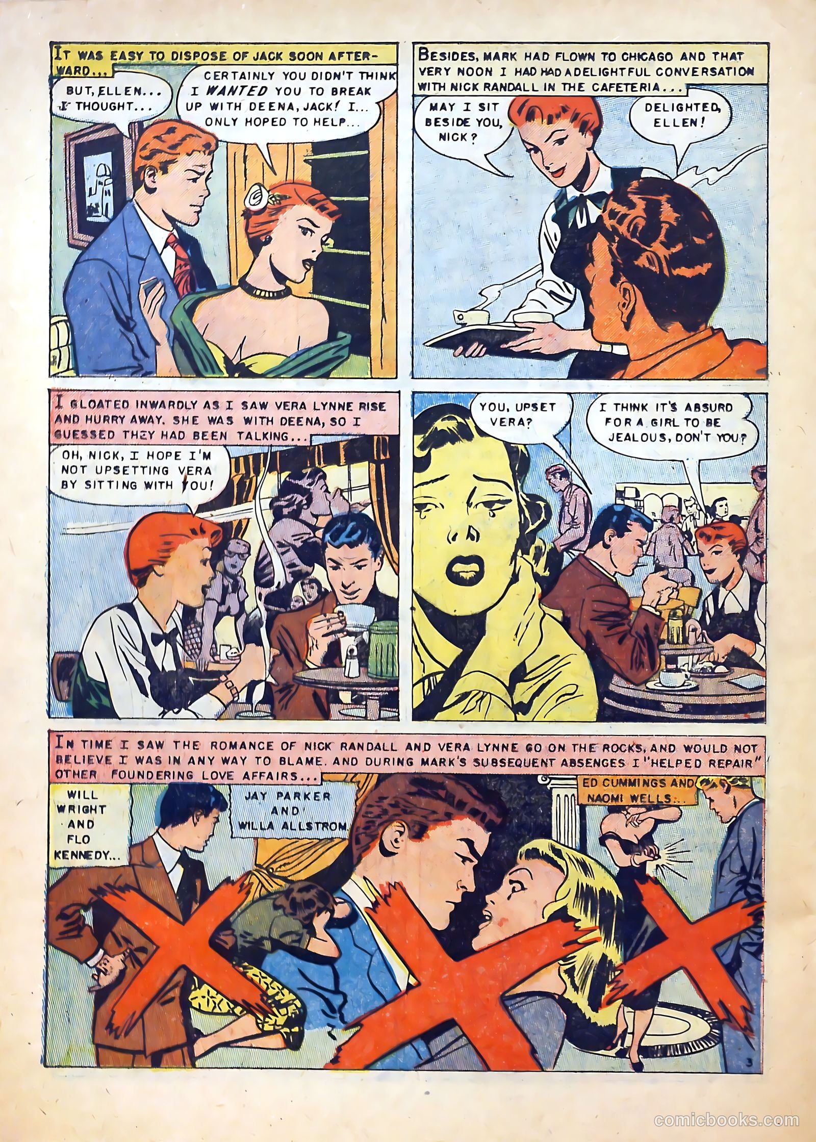 Realistic Romances #5 (1952) — page 22 of 36