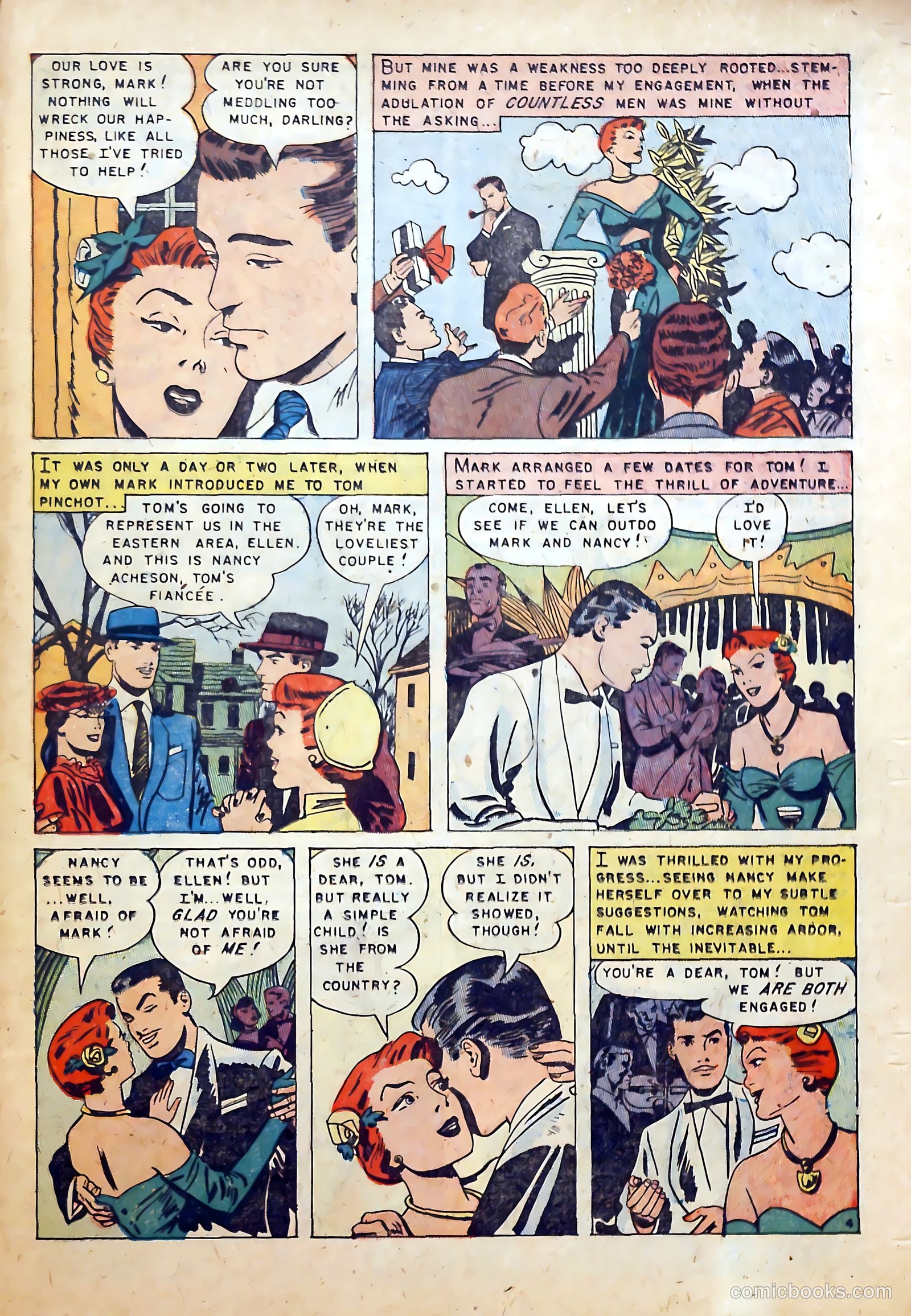 Realistic Romances #5 (1952) — page 23 of 36