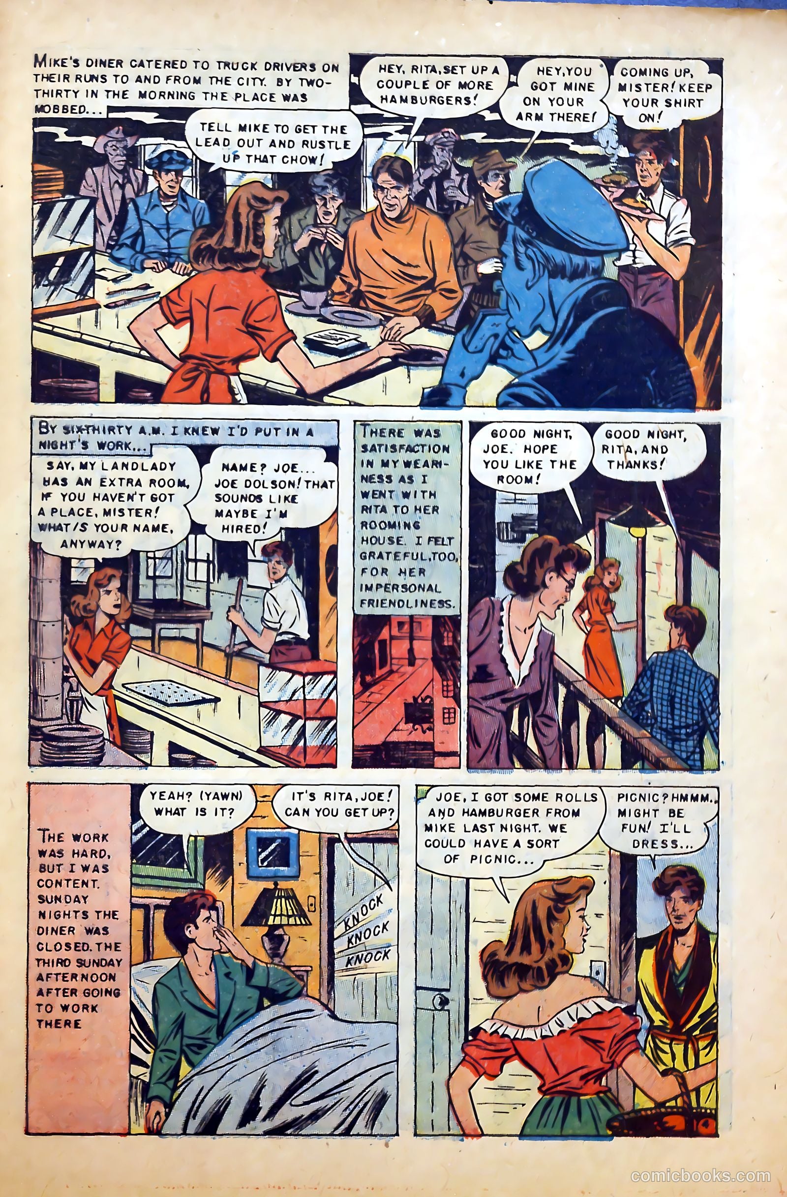 Realistic Romances #5 (1952) — page 31 of 36