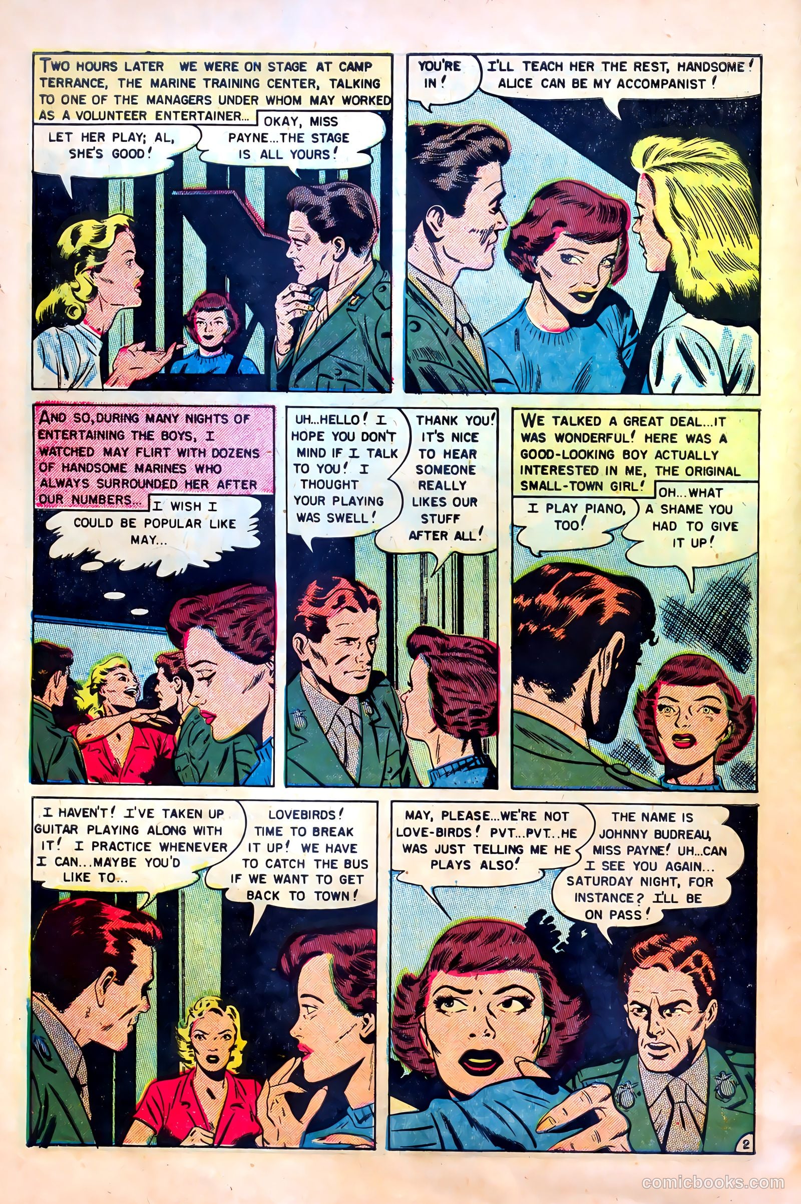 Realistic Romances #6 (1952) — page 4 of 36
