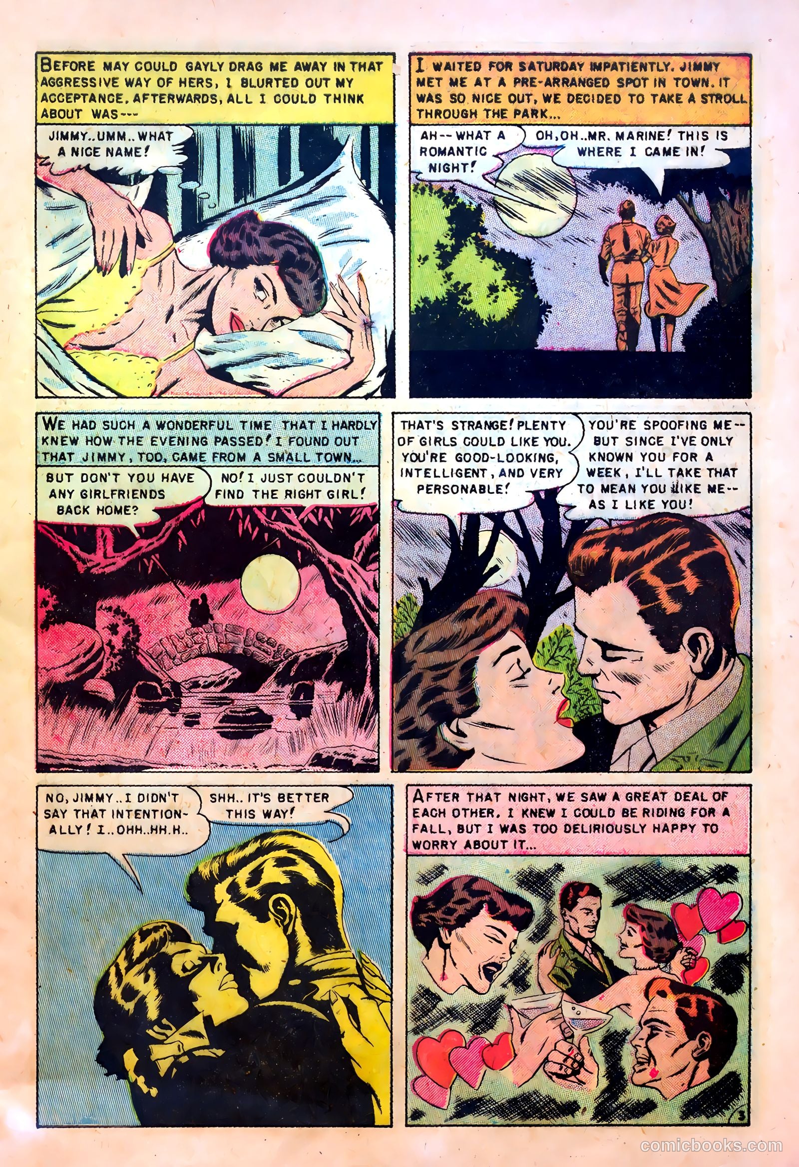 Realistic Romances #6 (1952) — page 5 of 36