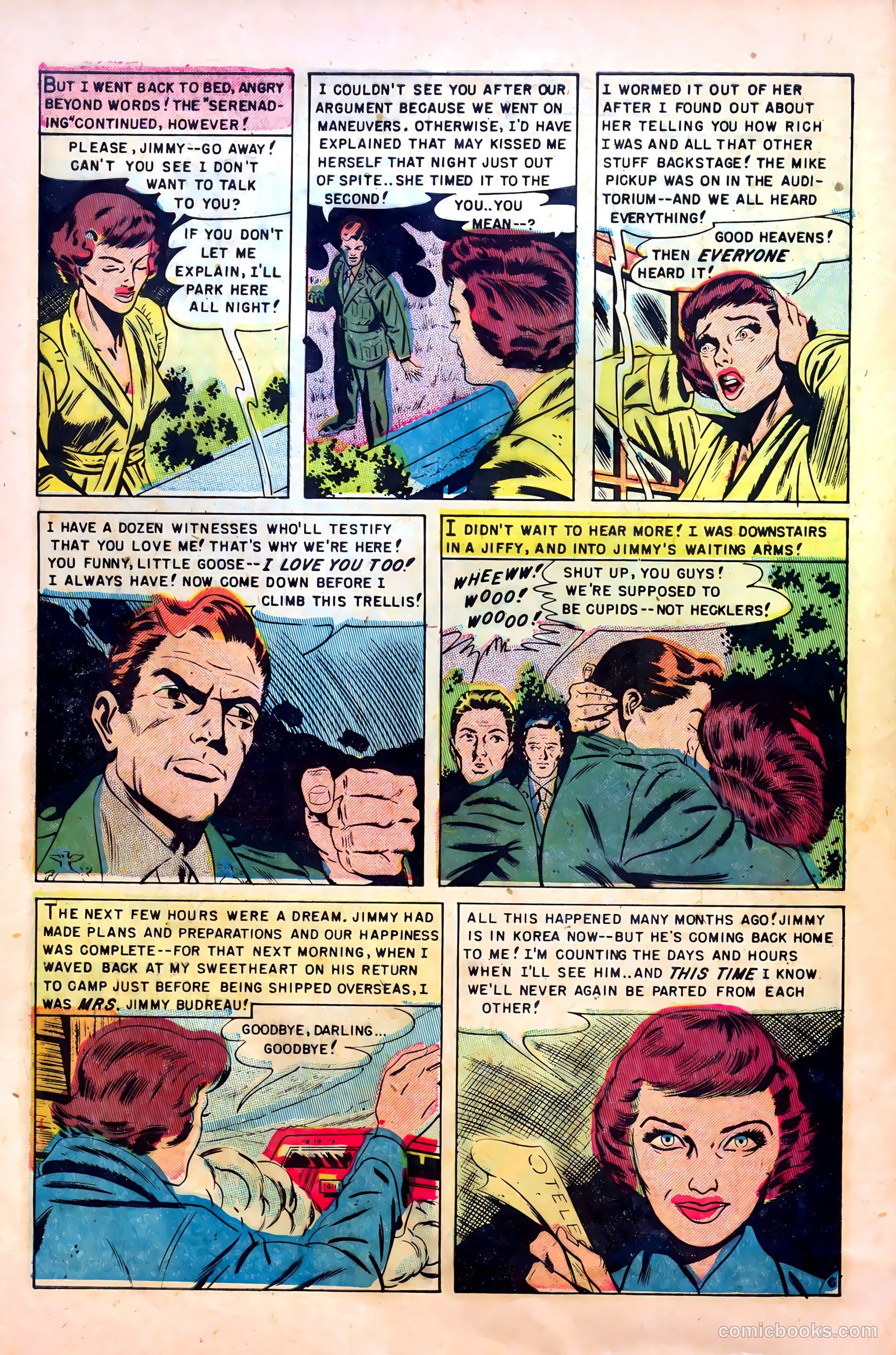 Realistic Romances #6 (1952) — page 8 of 36