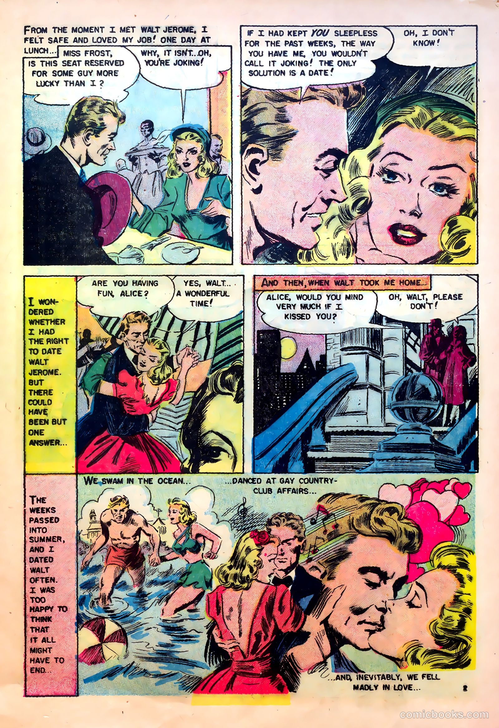 Realistic Romances #6 (1952) — page 11 of 36