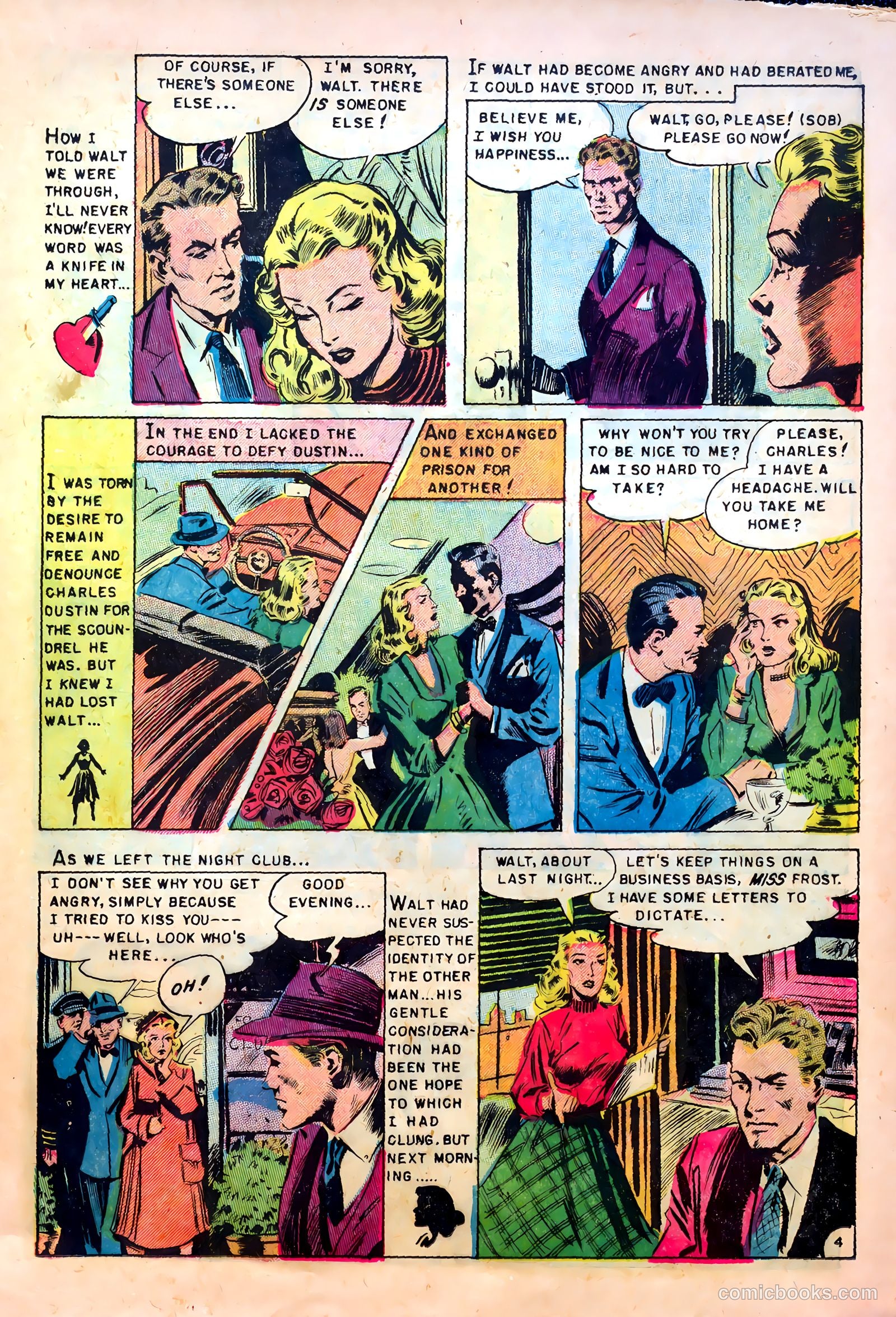 Realistic Romances #6 (1952) — page 13 of 36