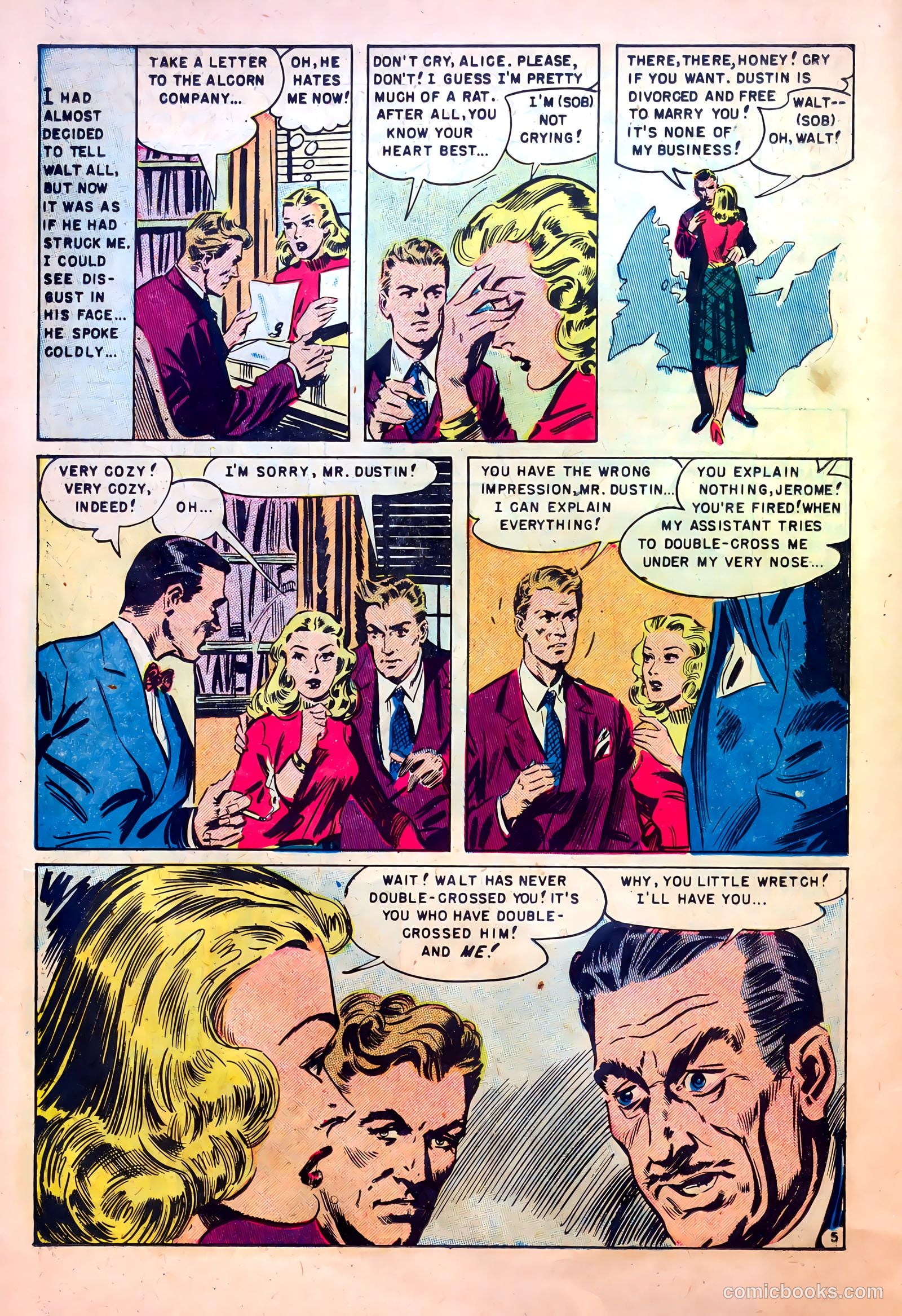 Realistic Romances #6 (1952) — page 14 of 36