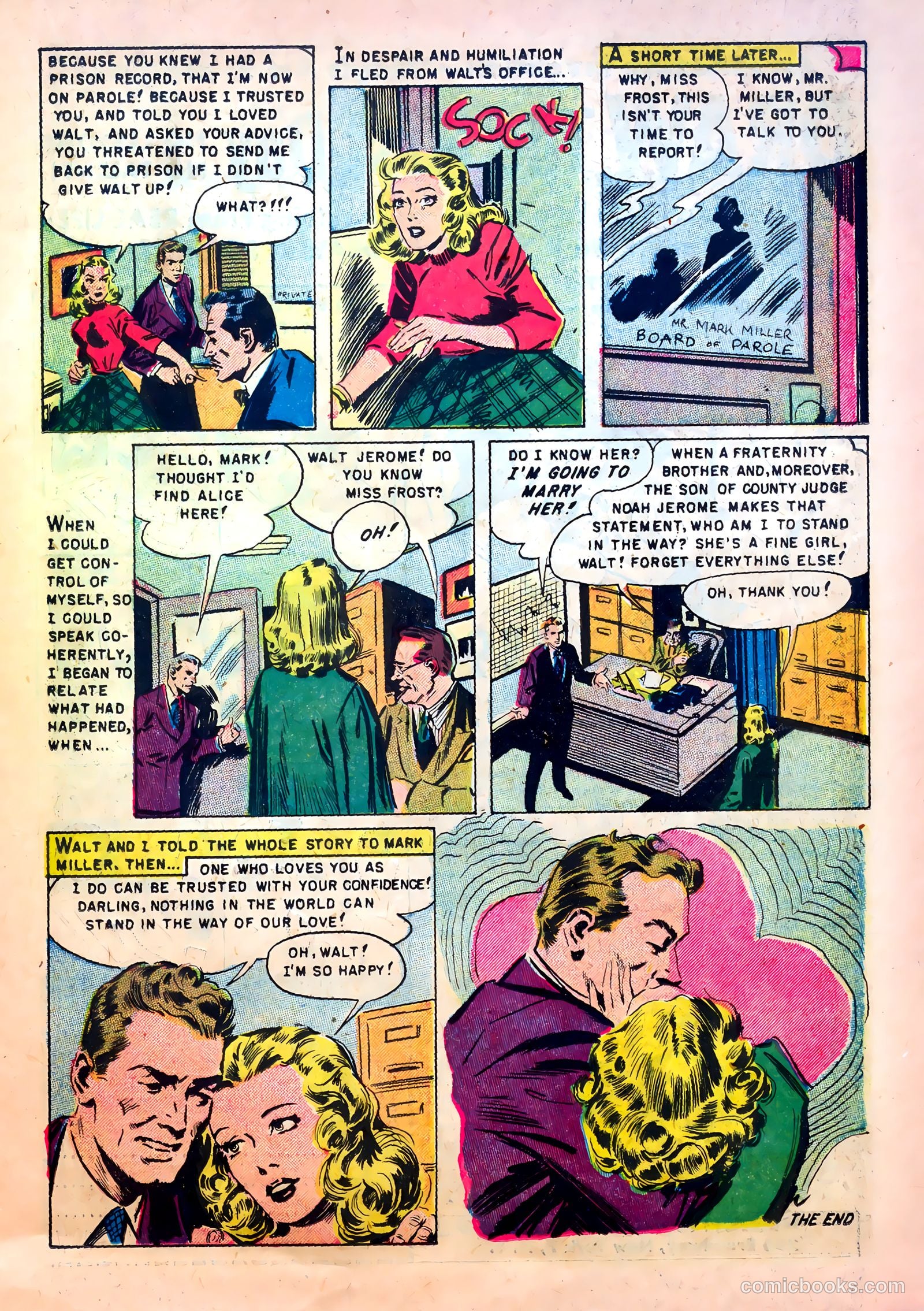 Realistic Romances #6 (1952) — page 15 of 36