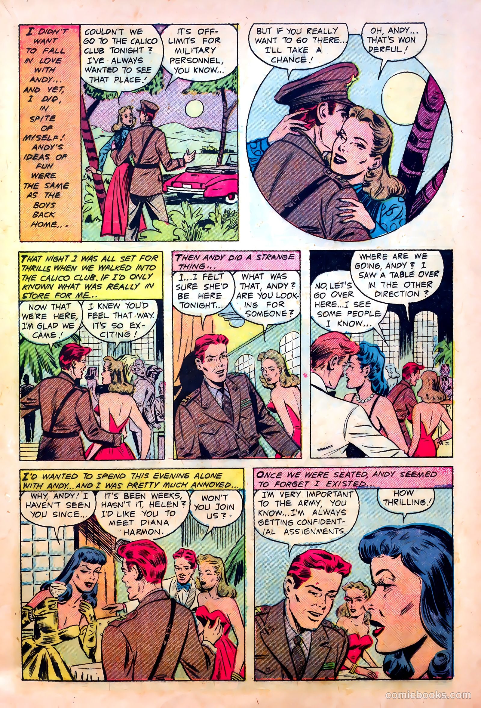 Realistic Romances #6 (1952) — page 21 of 36