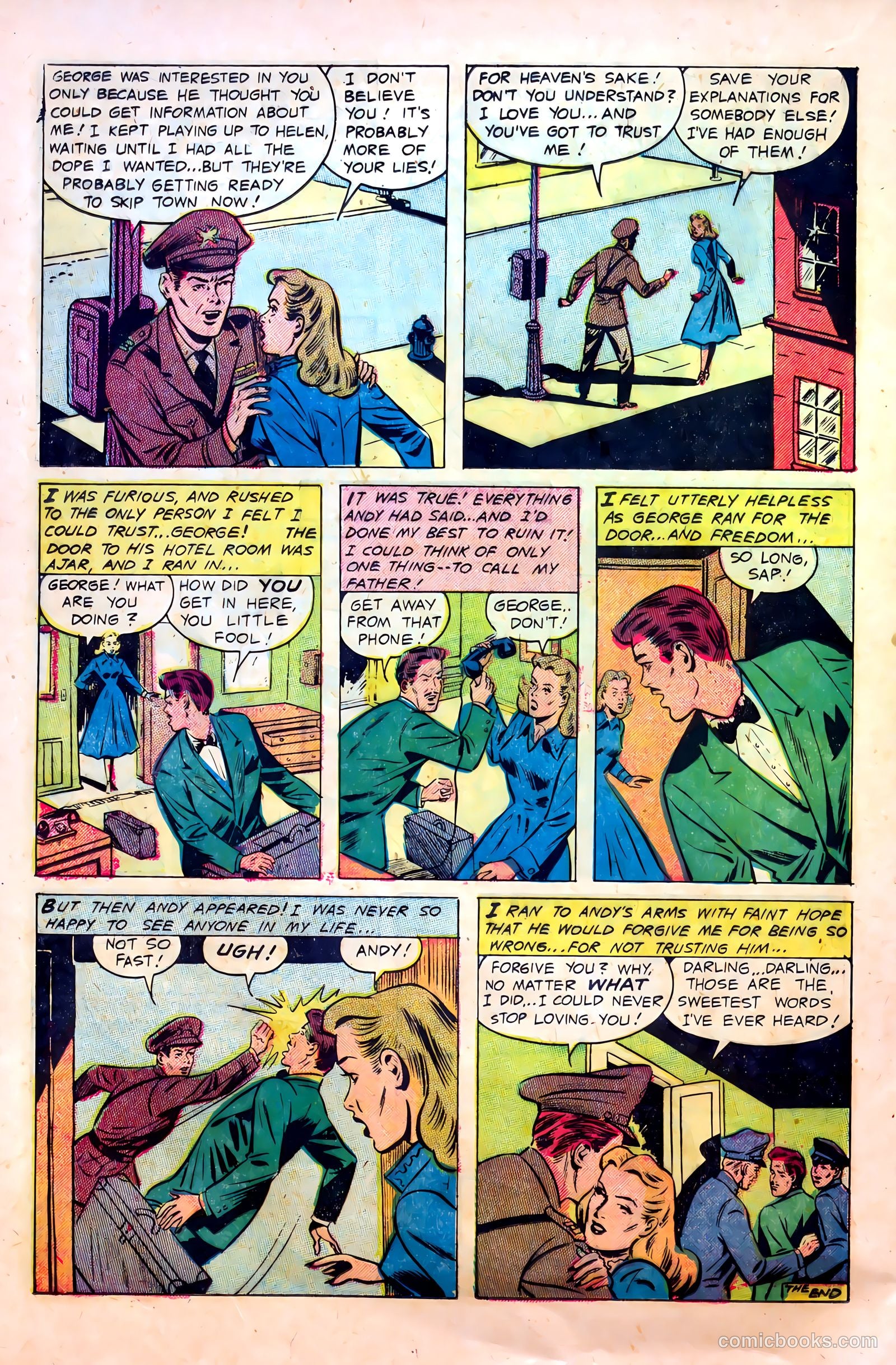 Realistic Romances #6 (1952) — page 24 of 36