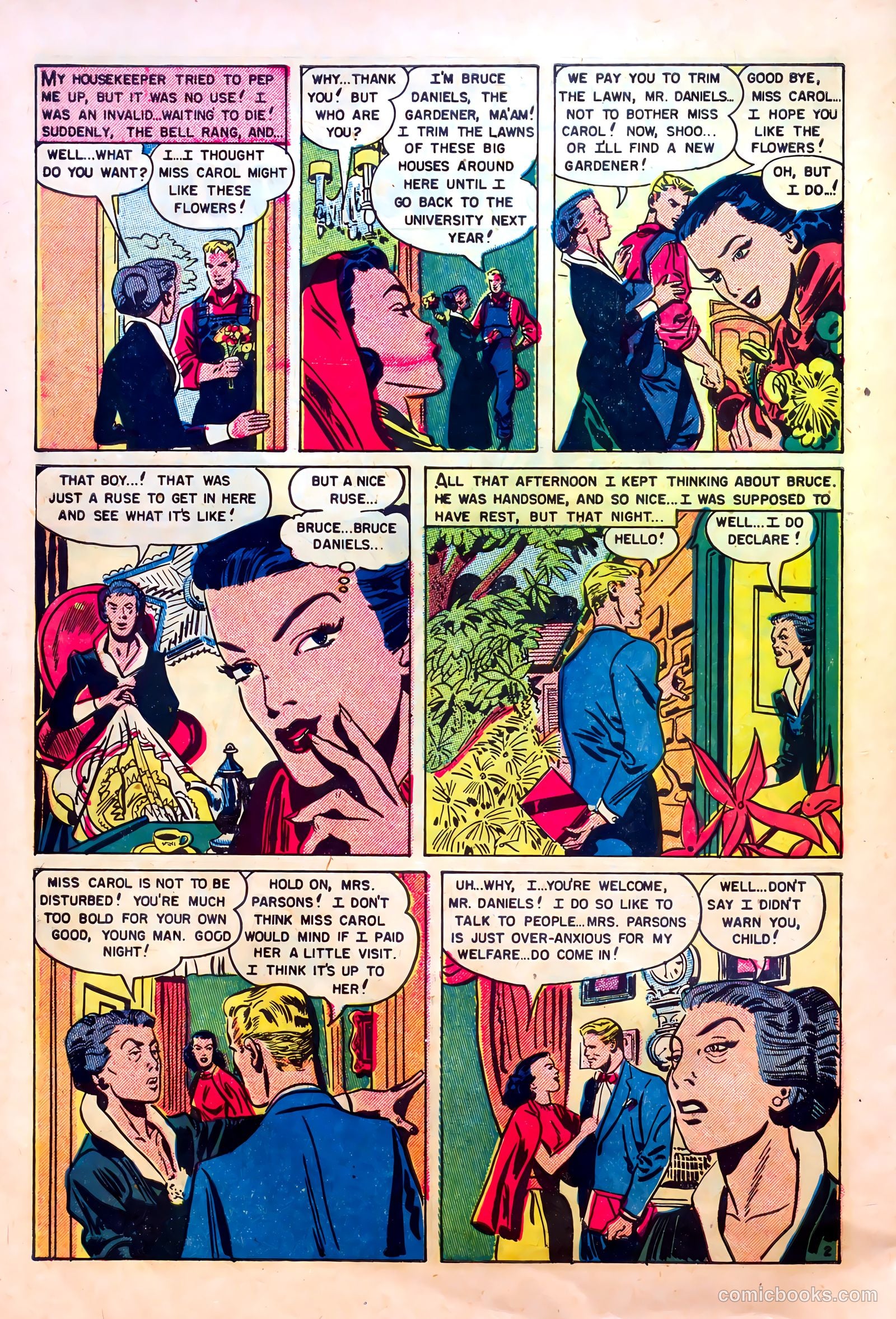 Realistic Romances #6 (1952) — page 28 of 36