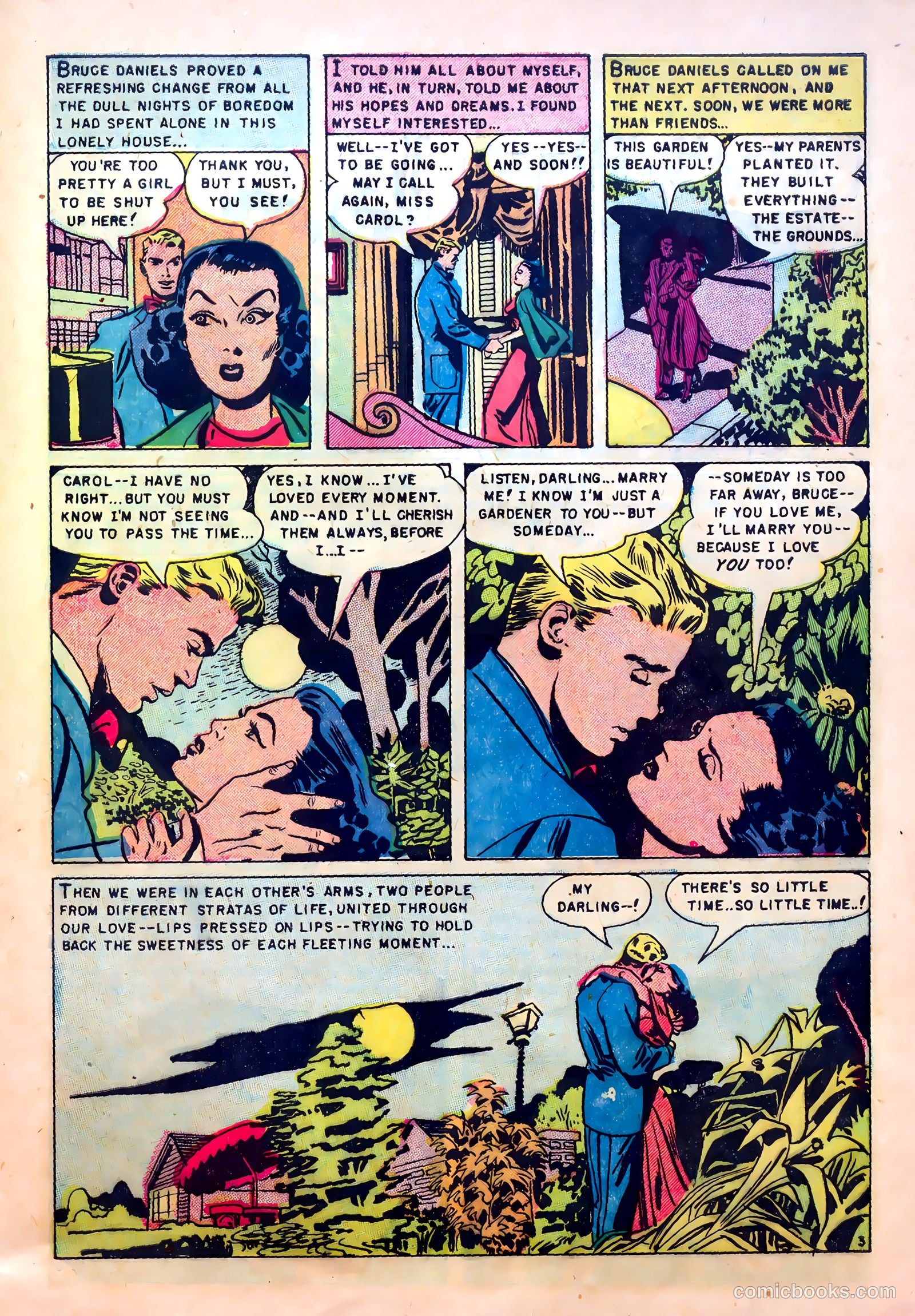 Realistic Romances #6 (1952) — page 29 of 36