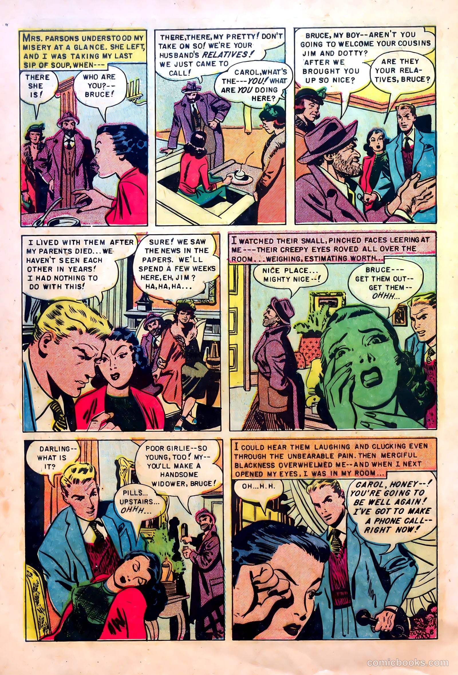 Realistic Romances #6 (1952) — page 32 of 36
