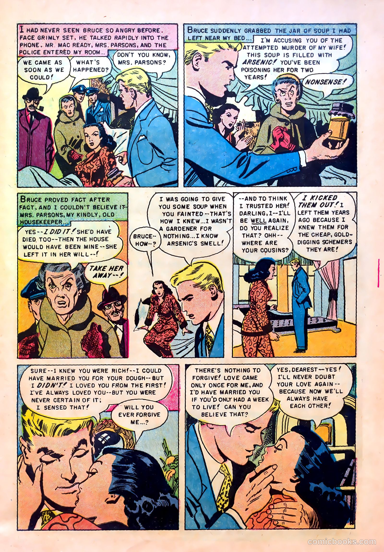 Realistic Romances #6 (1952) — page 33 of 36