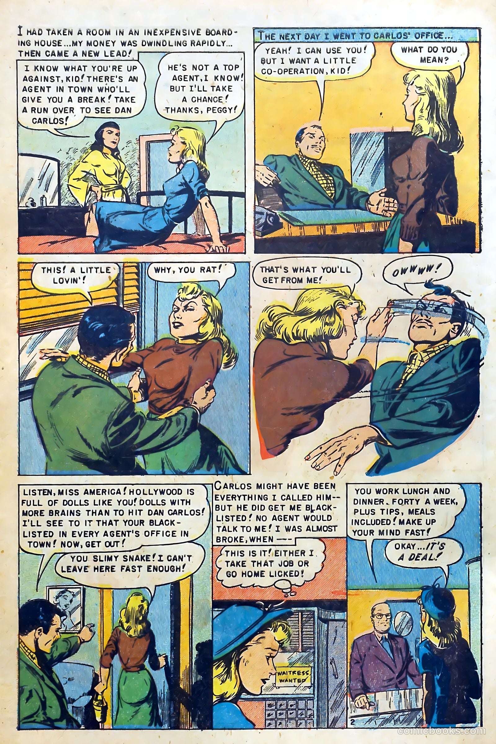 Realistic Romances #7 (1952) — page 4 of 36