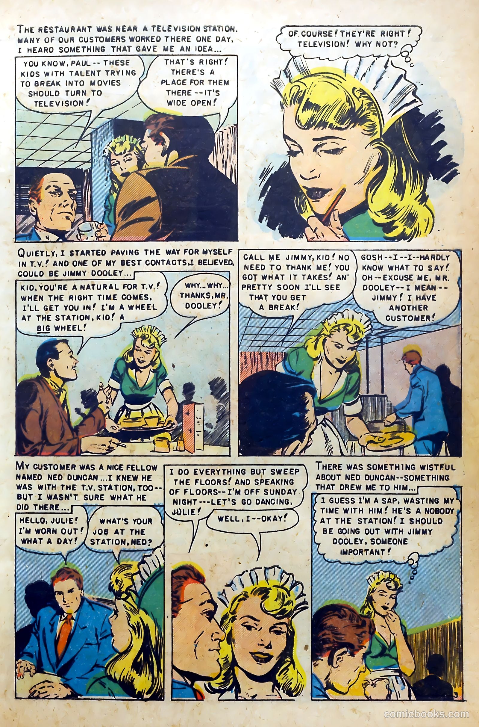 Realistic Romances #7 (1952) — page 5 of 36
