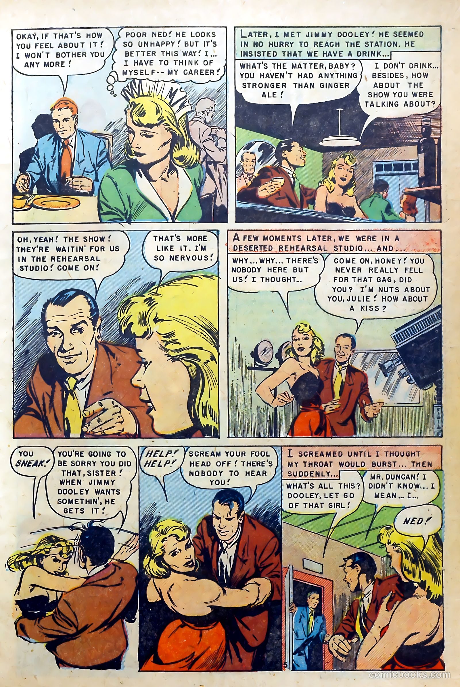 Realistic Romances #7 (1952) — page 7 of 36