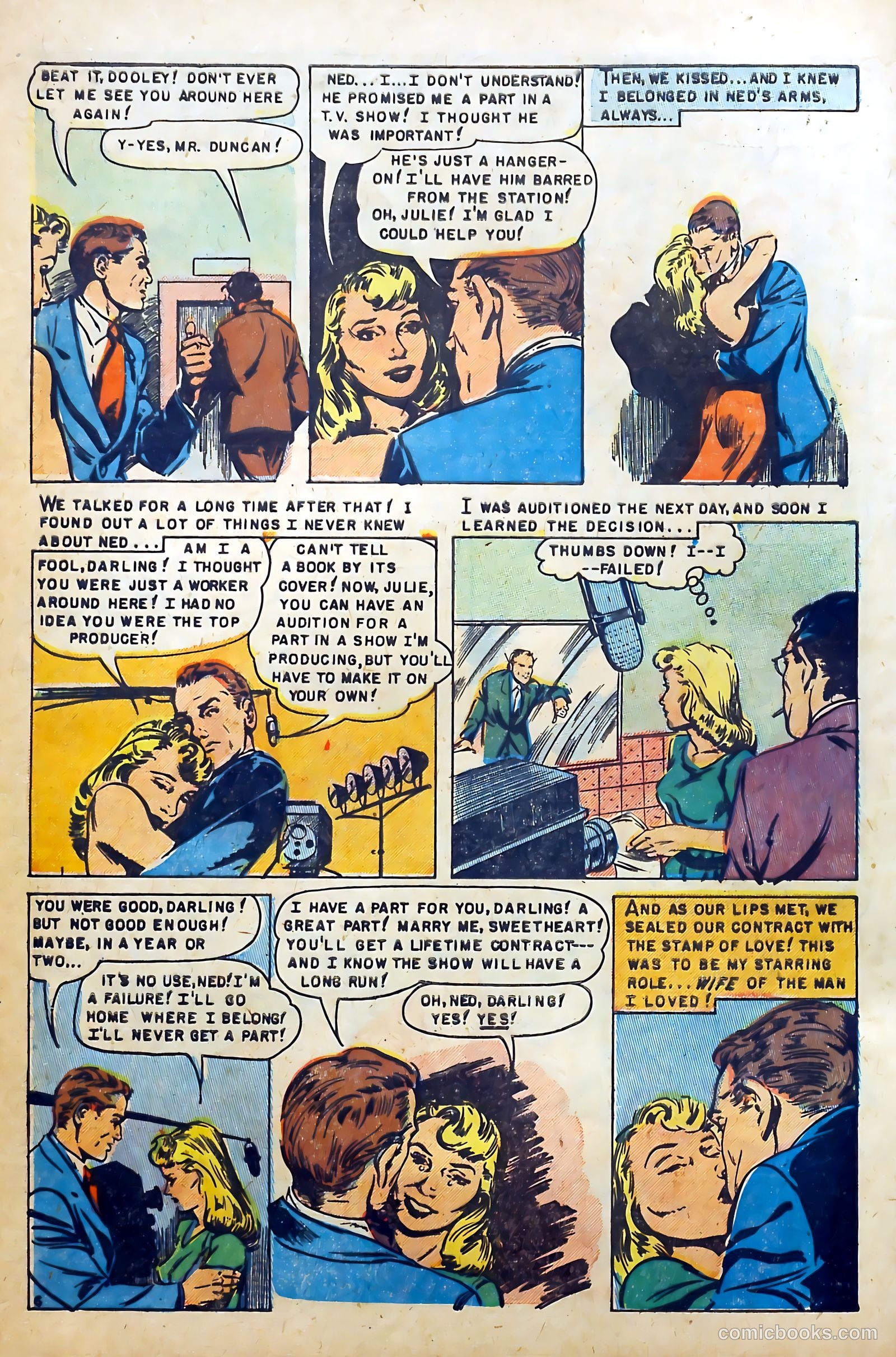 Realistic Romances #7 (1952) — page 8 of 36