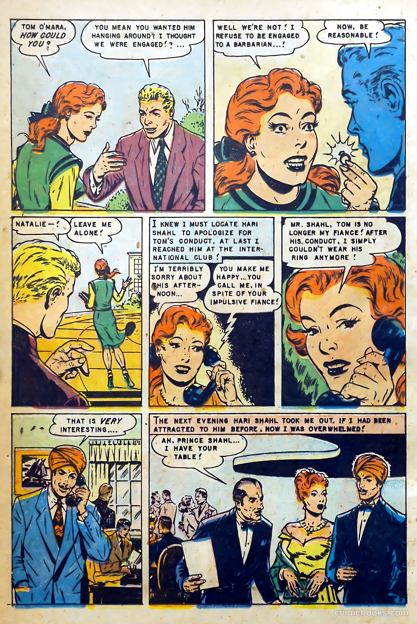 Realistic Romances #7 (1952) — page 12 of 36
