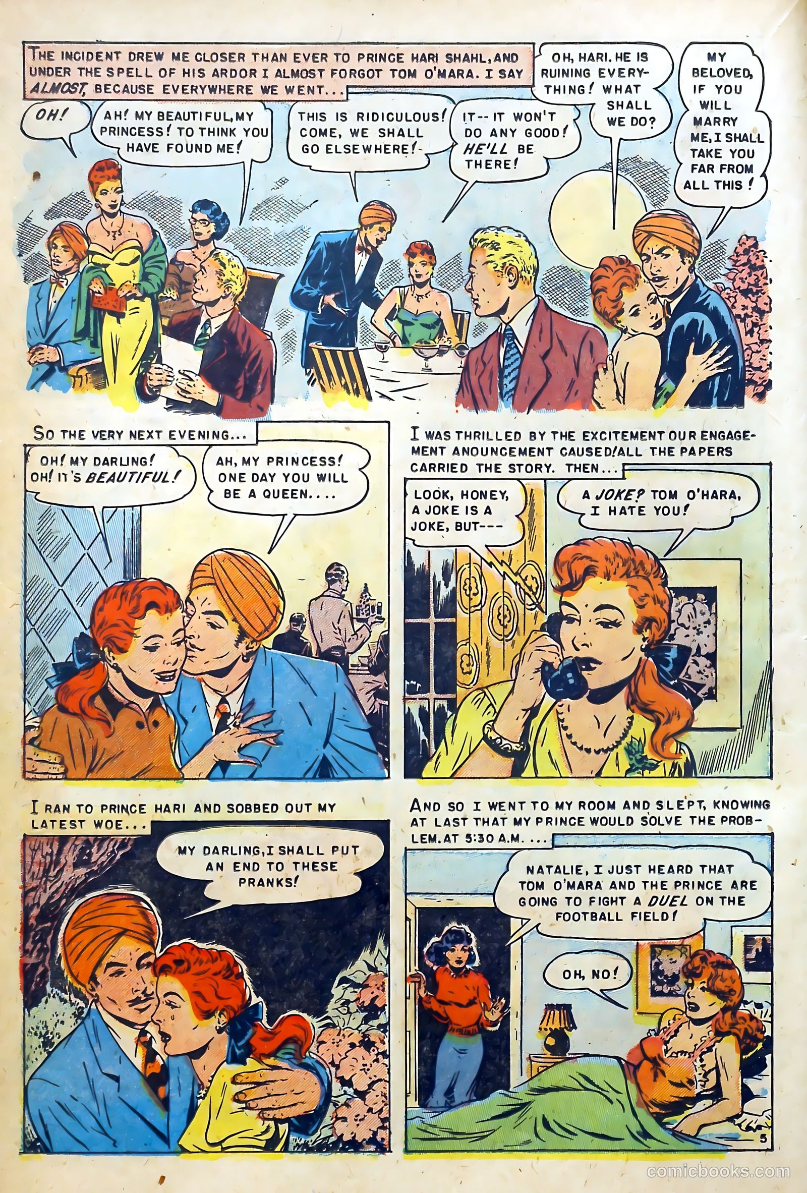 Realistic Romances #7 (1952) — page 14 of 36
