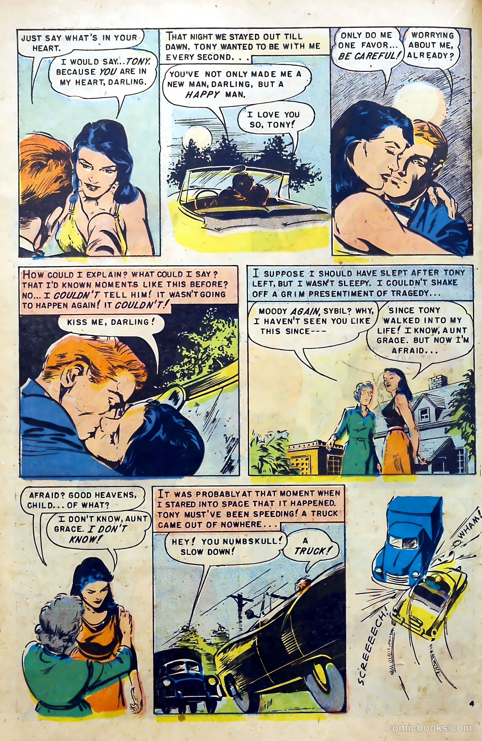 Realistic Romances #7 (1952) — page 22 of 36