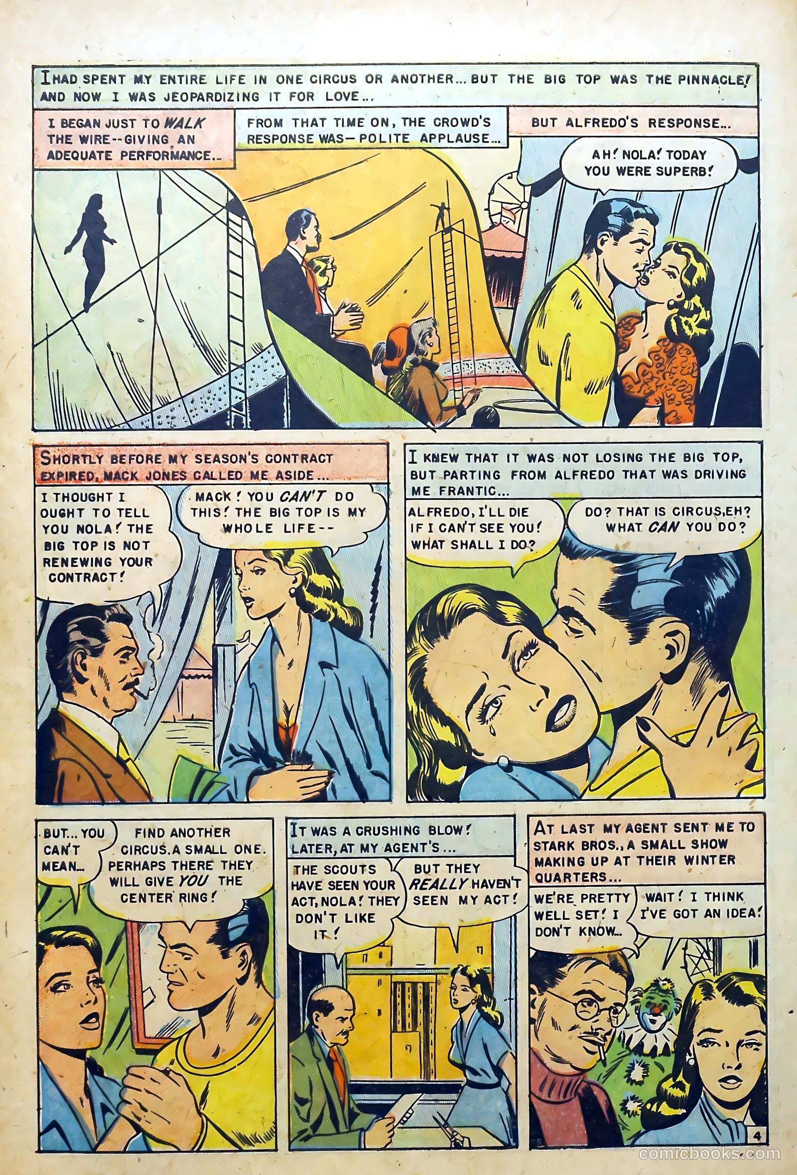 Realistic Romances #7 (1952) — page 30 of 36