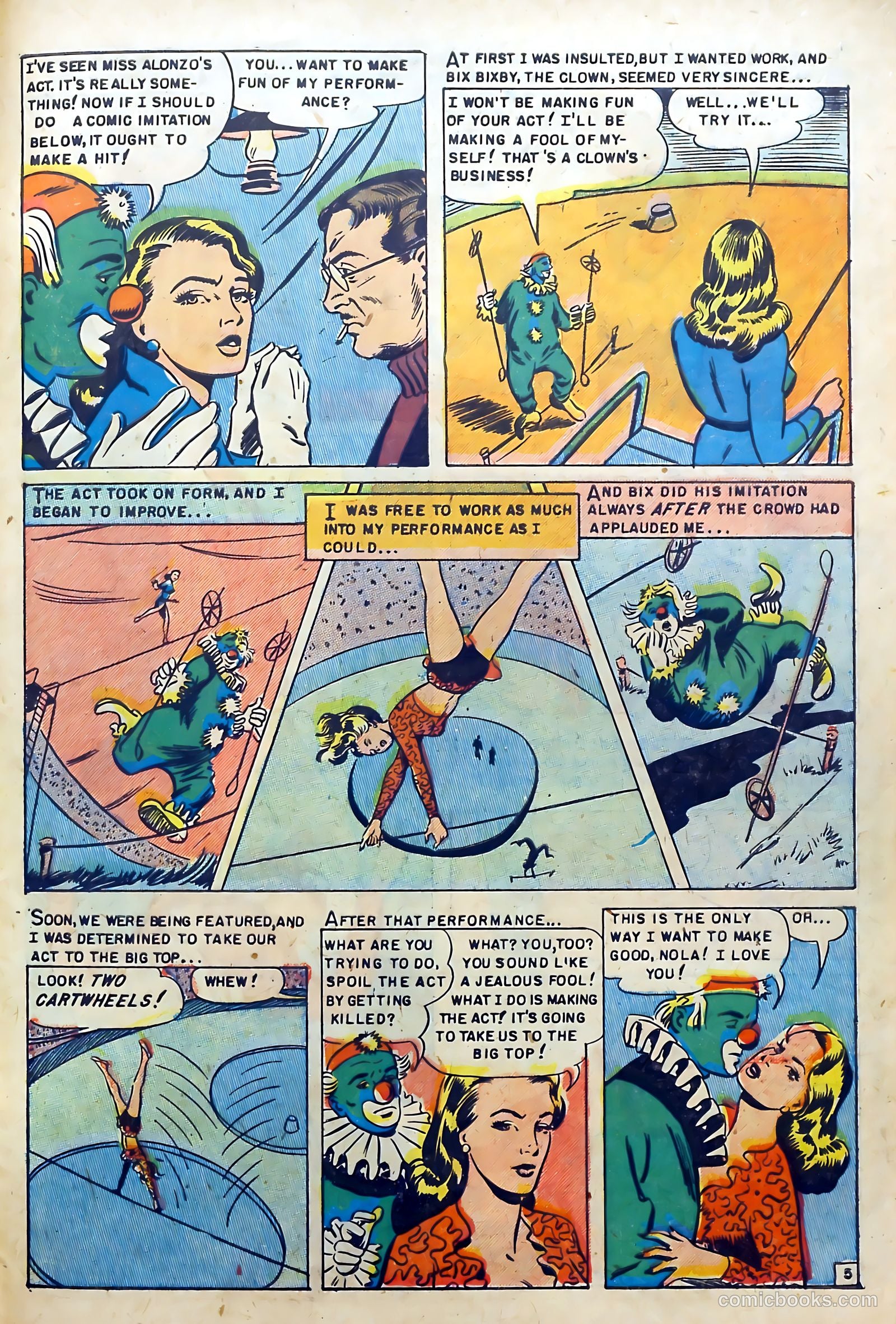 Realistic Romances #7 (1952) — page 31 of 36