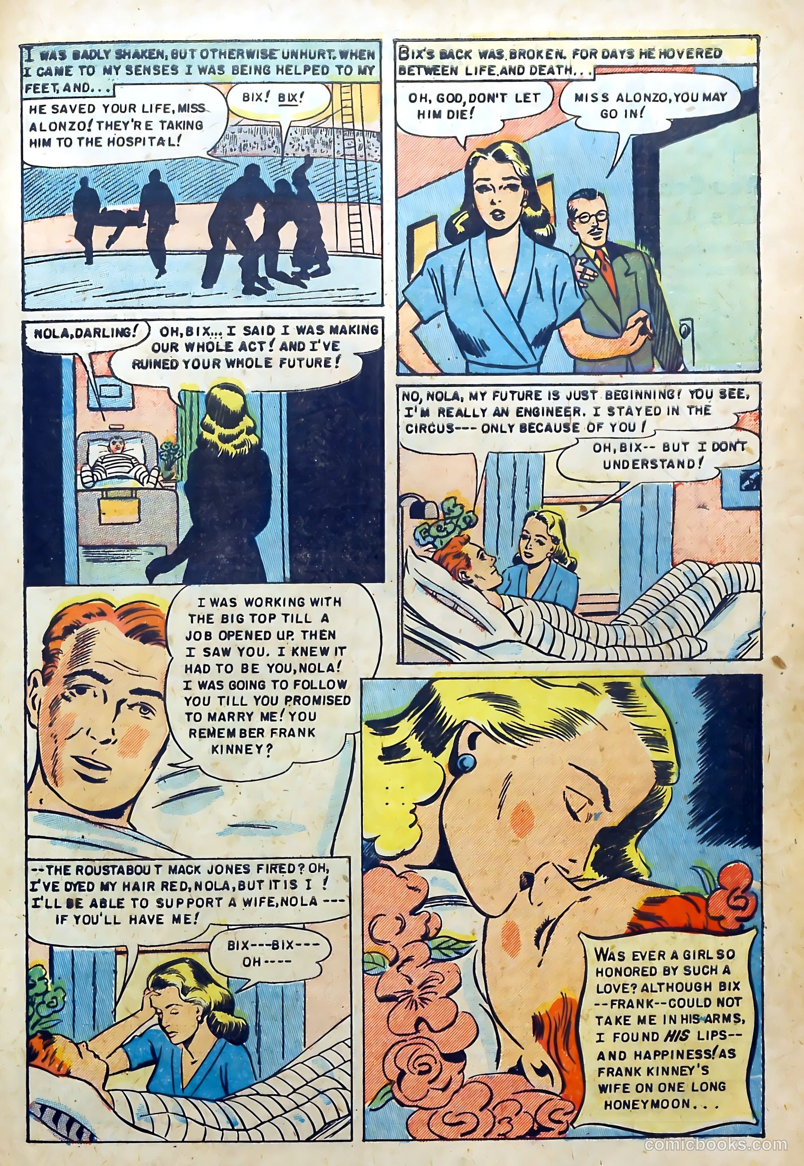 Realistic Romances #7 (1952) — page 33 of 36