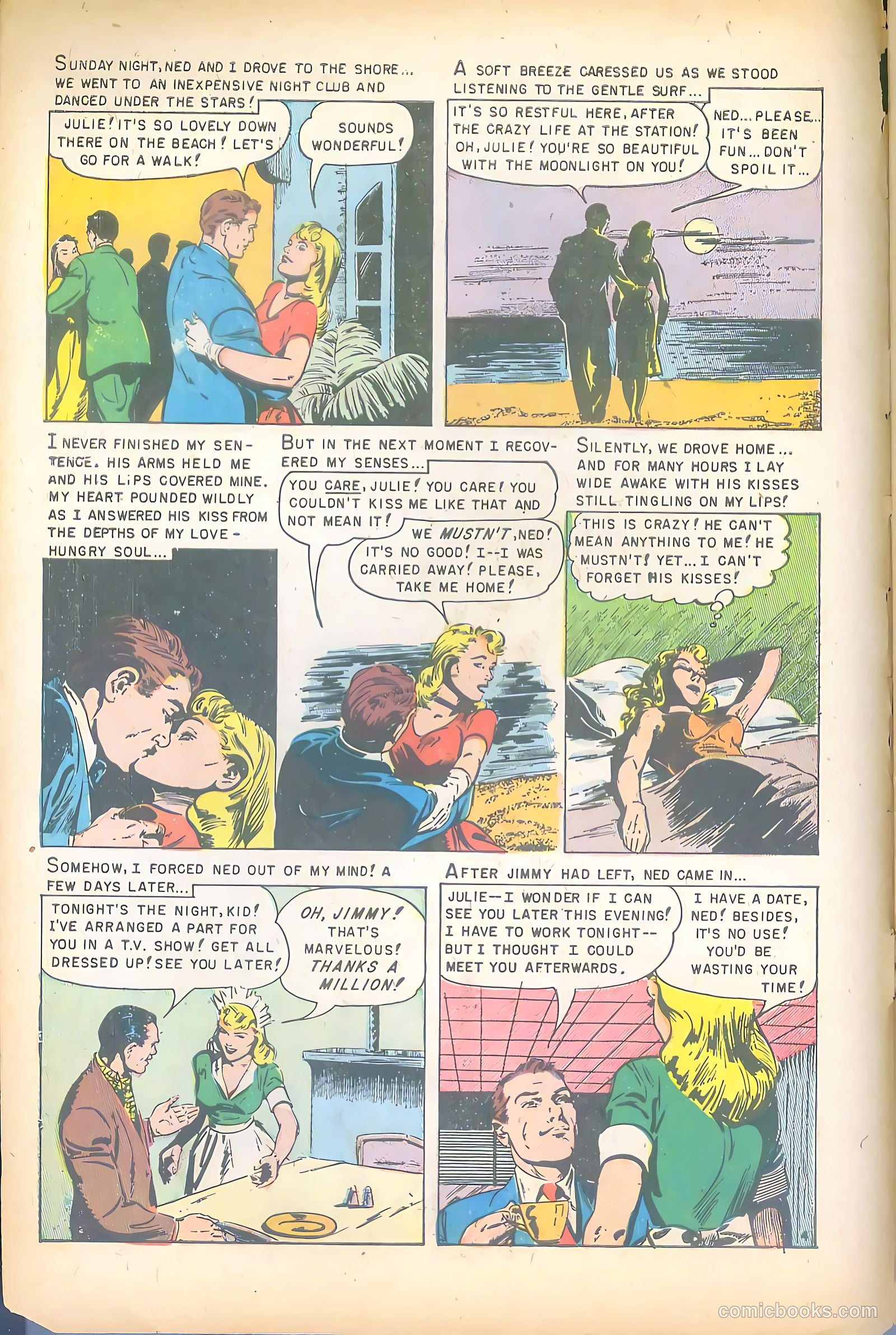 Realistic Romances #8 (1958) — page 6 of 36