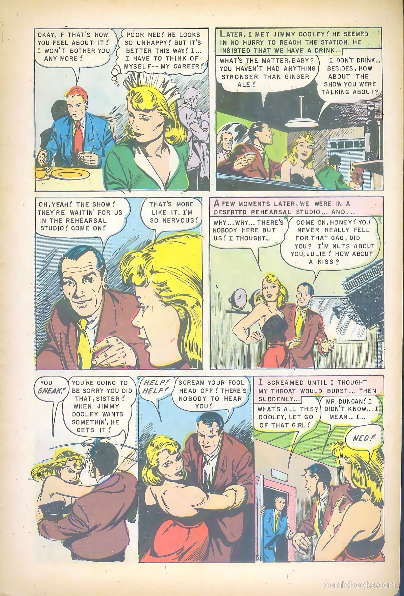 Realistic Romances #8 (1958) — page 7 of 36