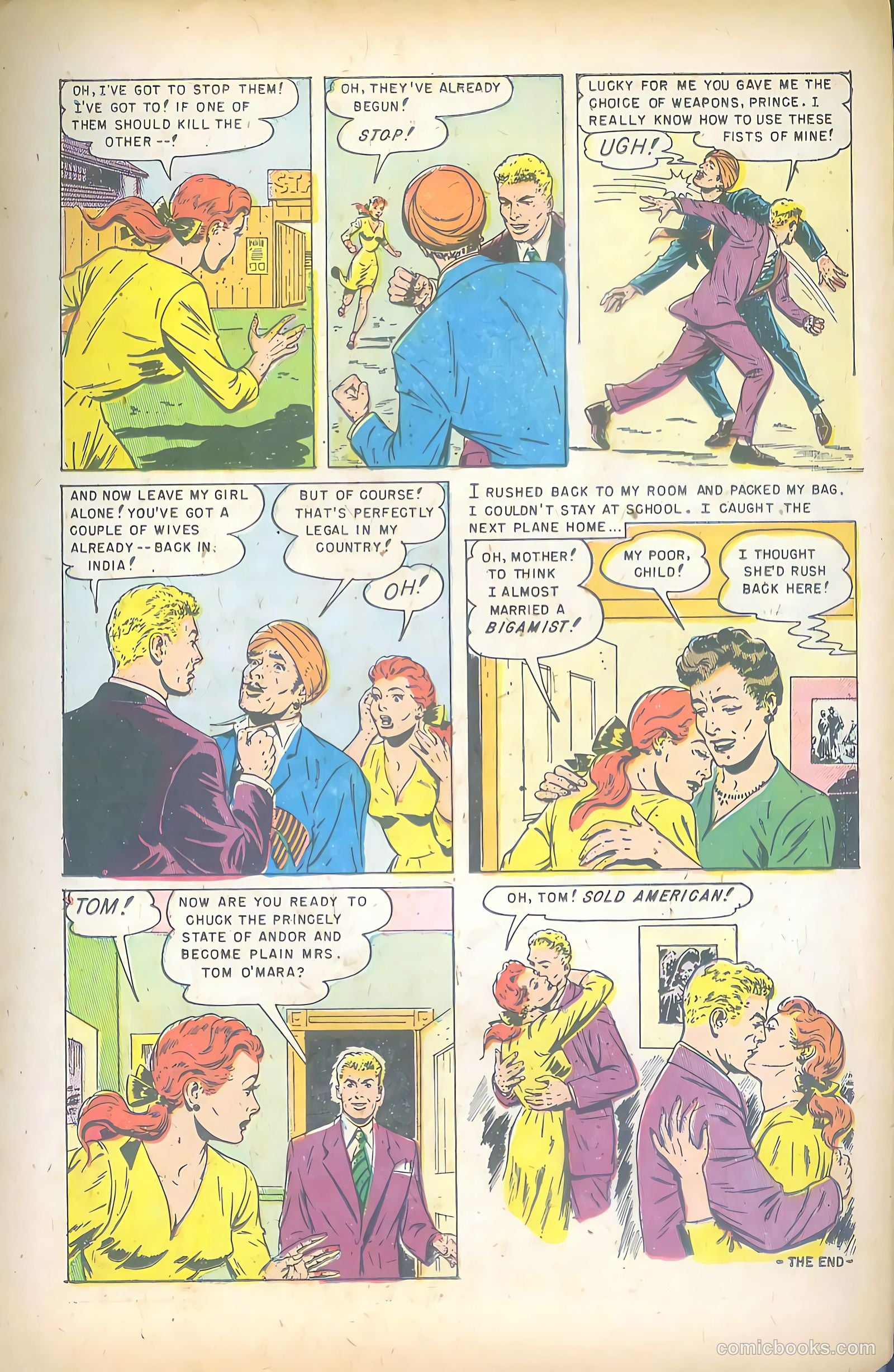Realistic Romances #8 (1958) — page 15 of 36
