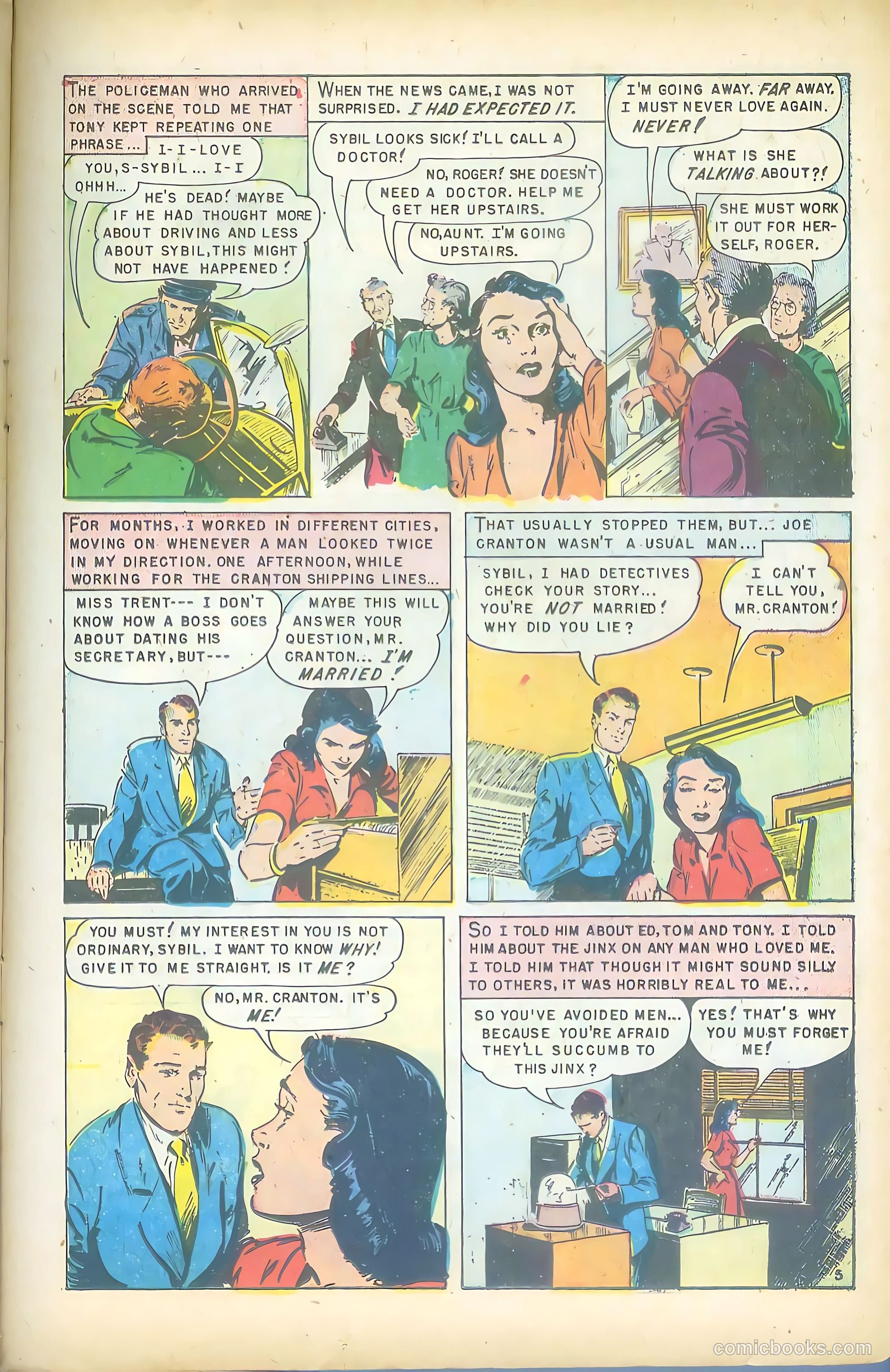 Realistic Romances #8 (1958) — page 23 of 36