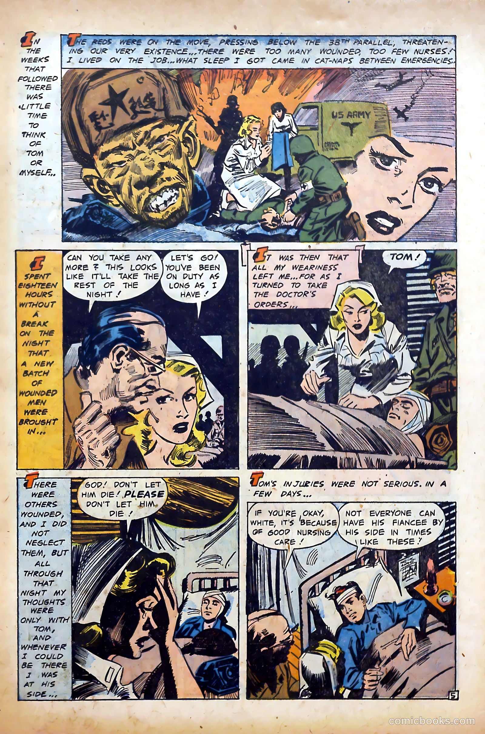 Realistic Romances #8 (1952) — page 7 of 36