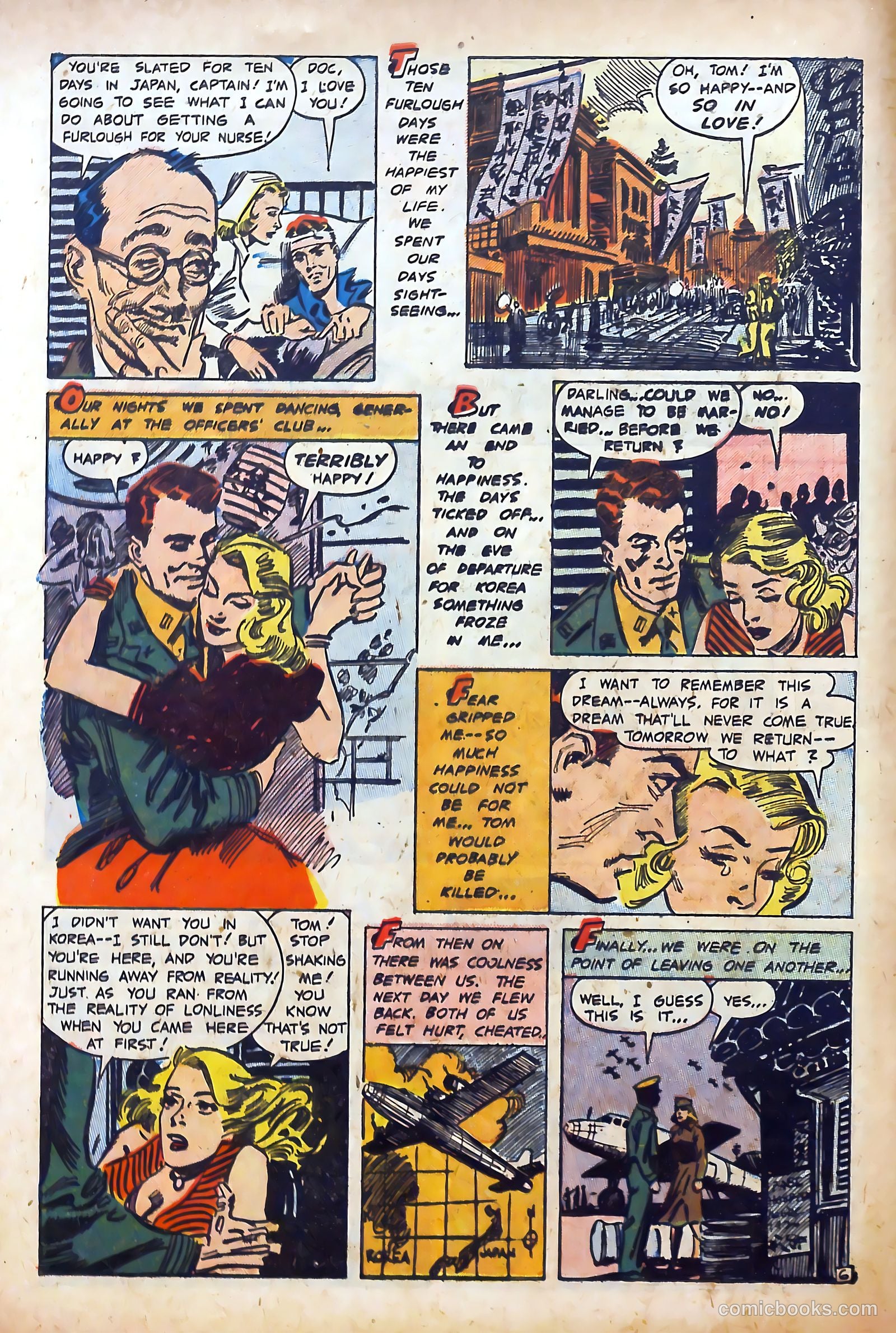 Realistic Romances #8 (1952) — page 8 of 36