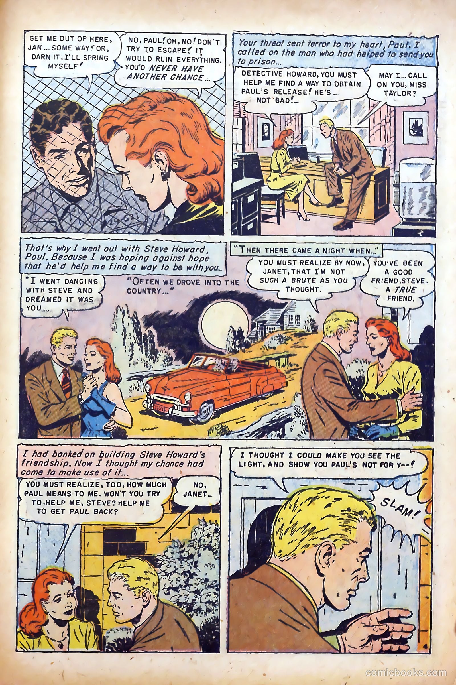 Realistic Romances #8 (1952) — page 23 of 36