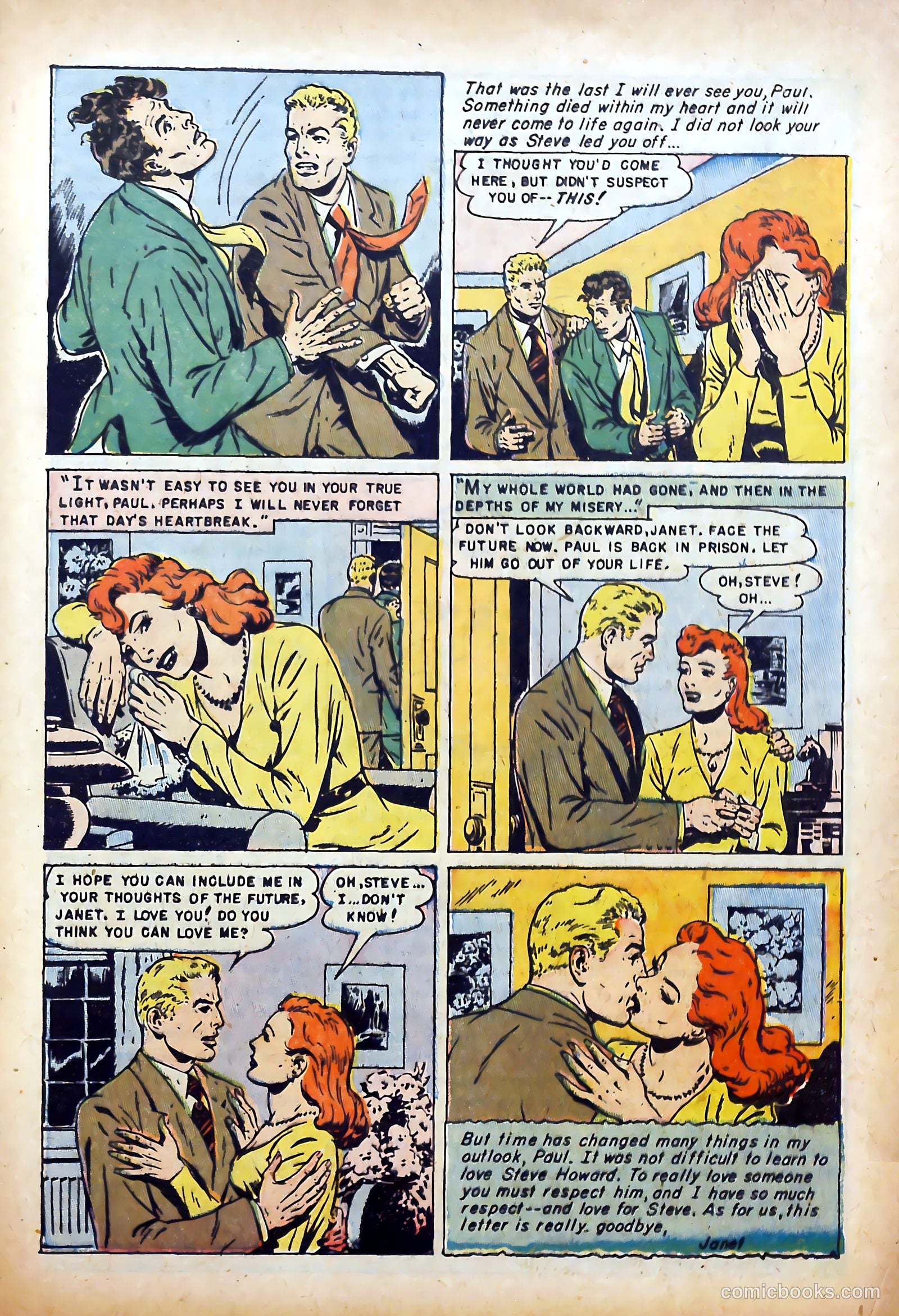 Realistic Romances #8 (1952) — page 25 of 36