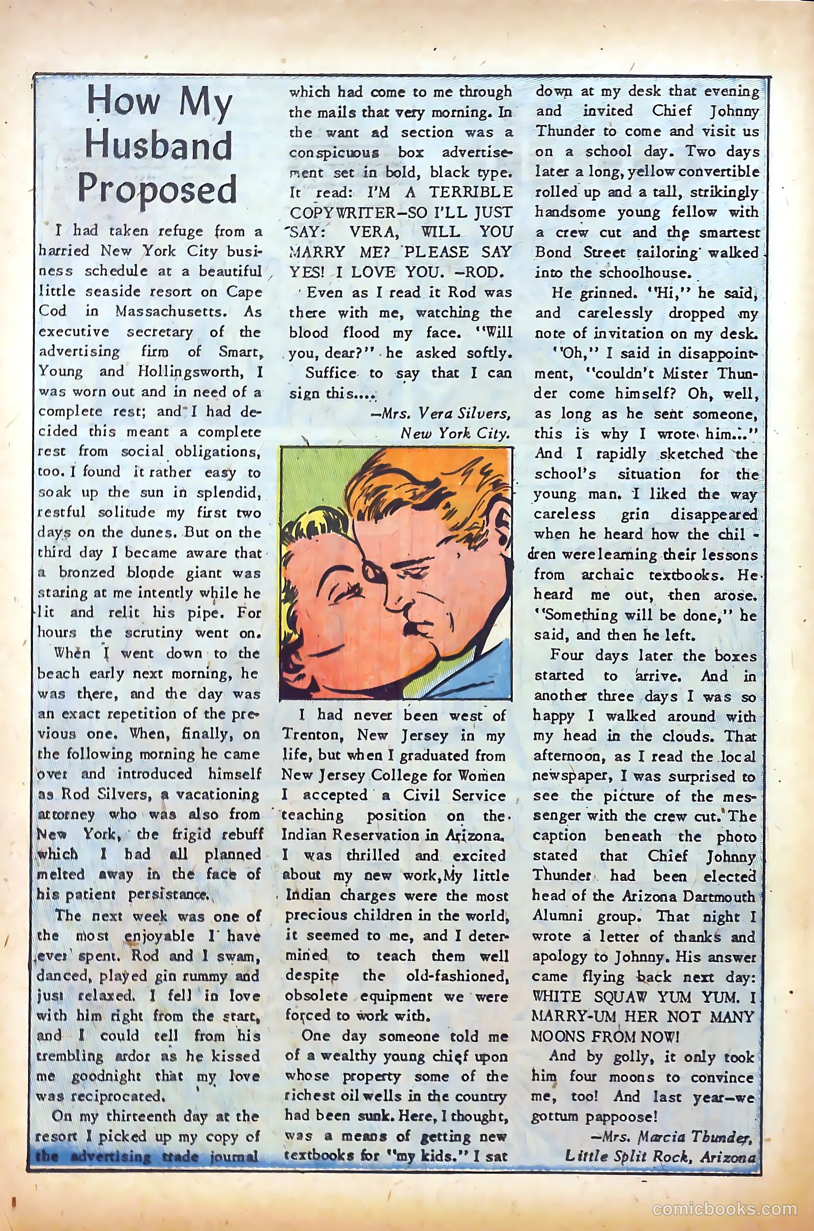 Realistic Romances #8 (1952) — page 26 of 36