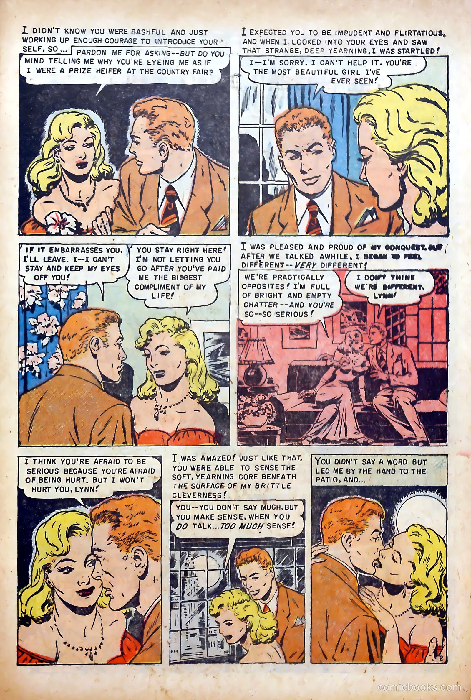 Realistic Romances #8 (1952) — page 29 of 36