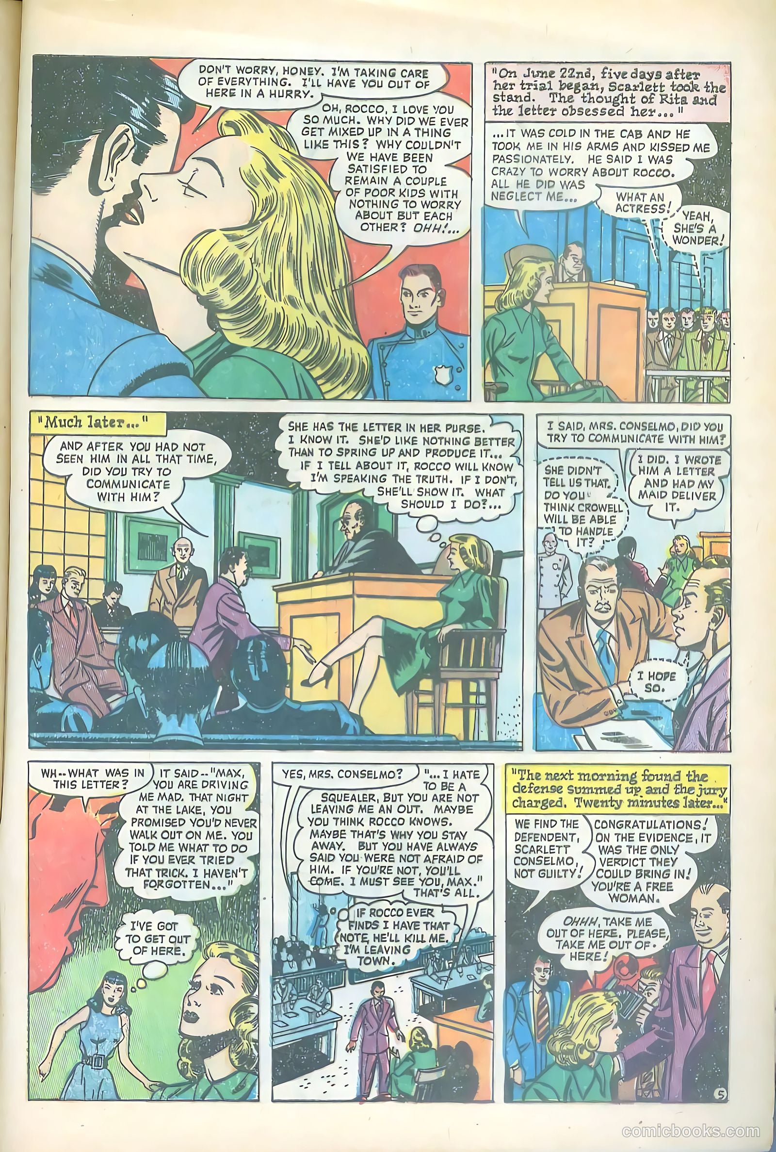 Realistic Romances #9 (1958) — page 33 of 36