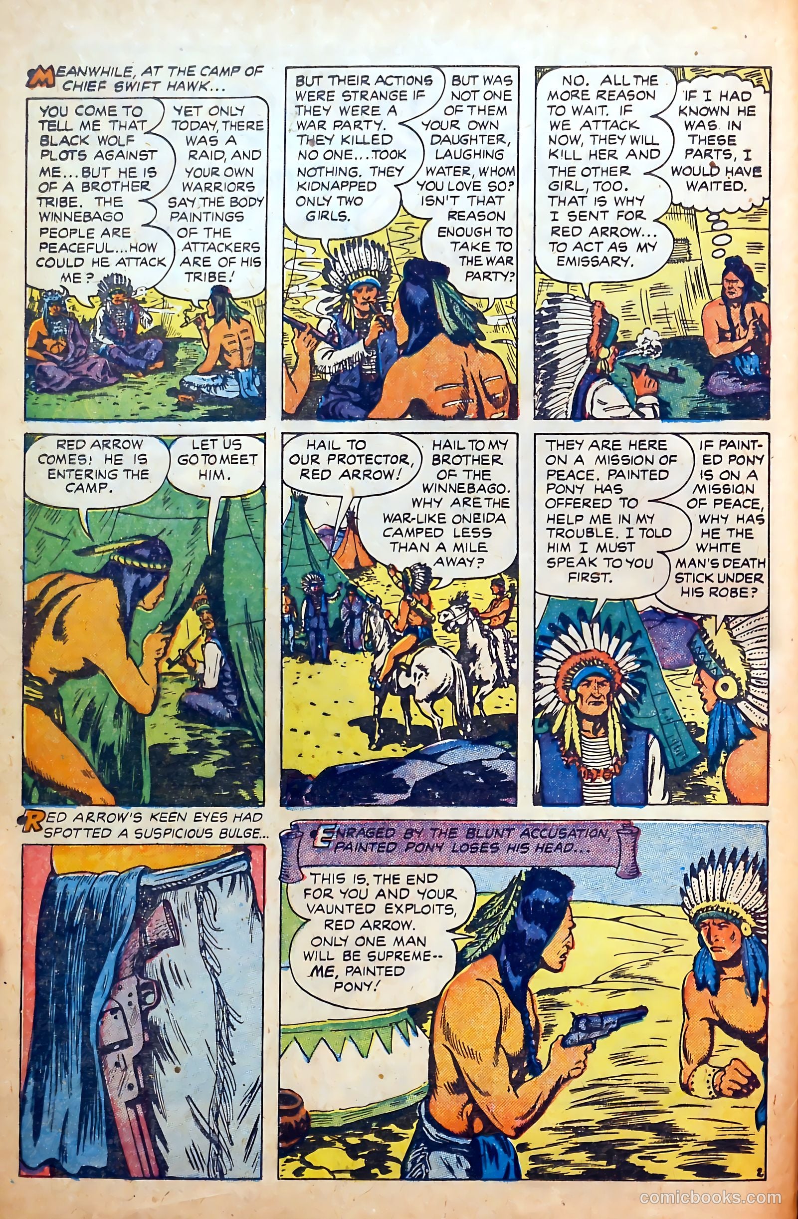 Red Arrow #1 (1951) — page 4 of 36