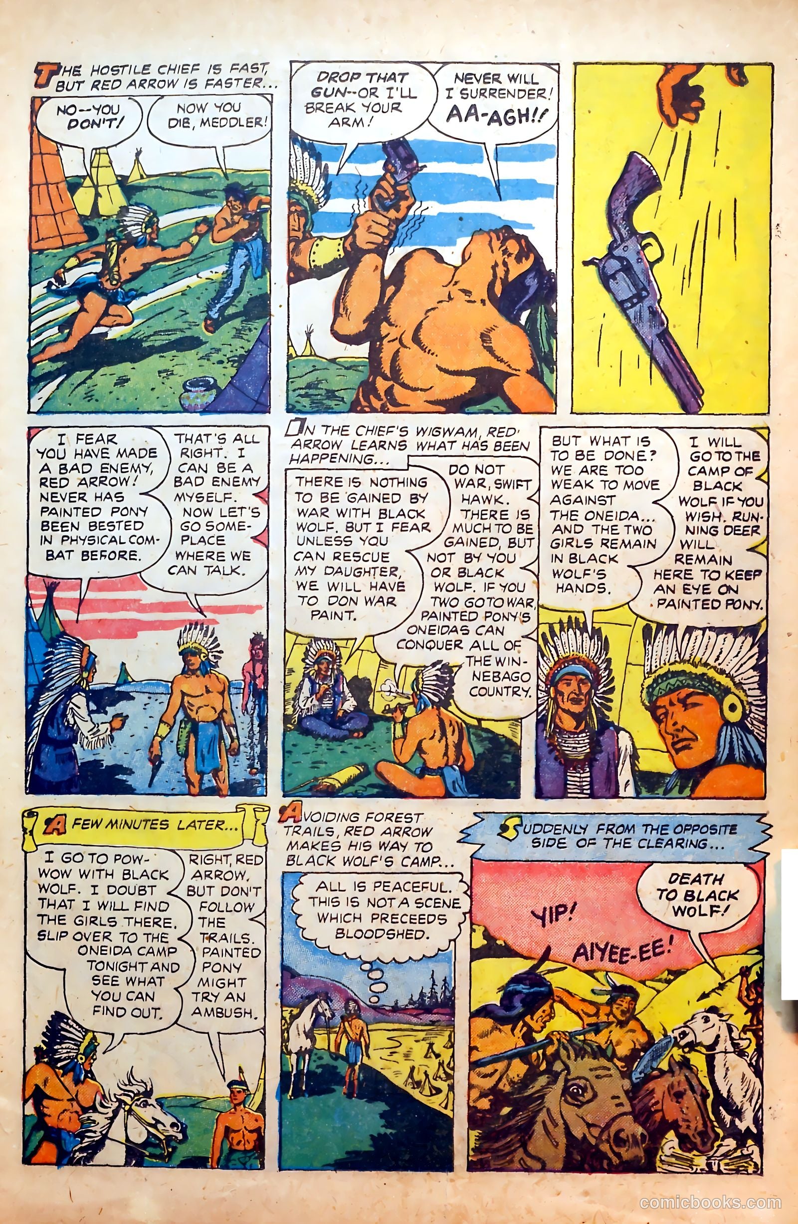Red Arrow #1 (1951) — page 5 of 36