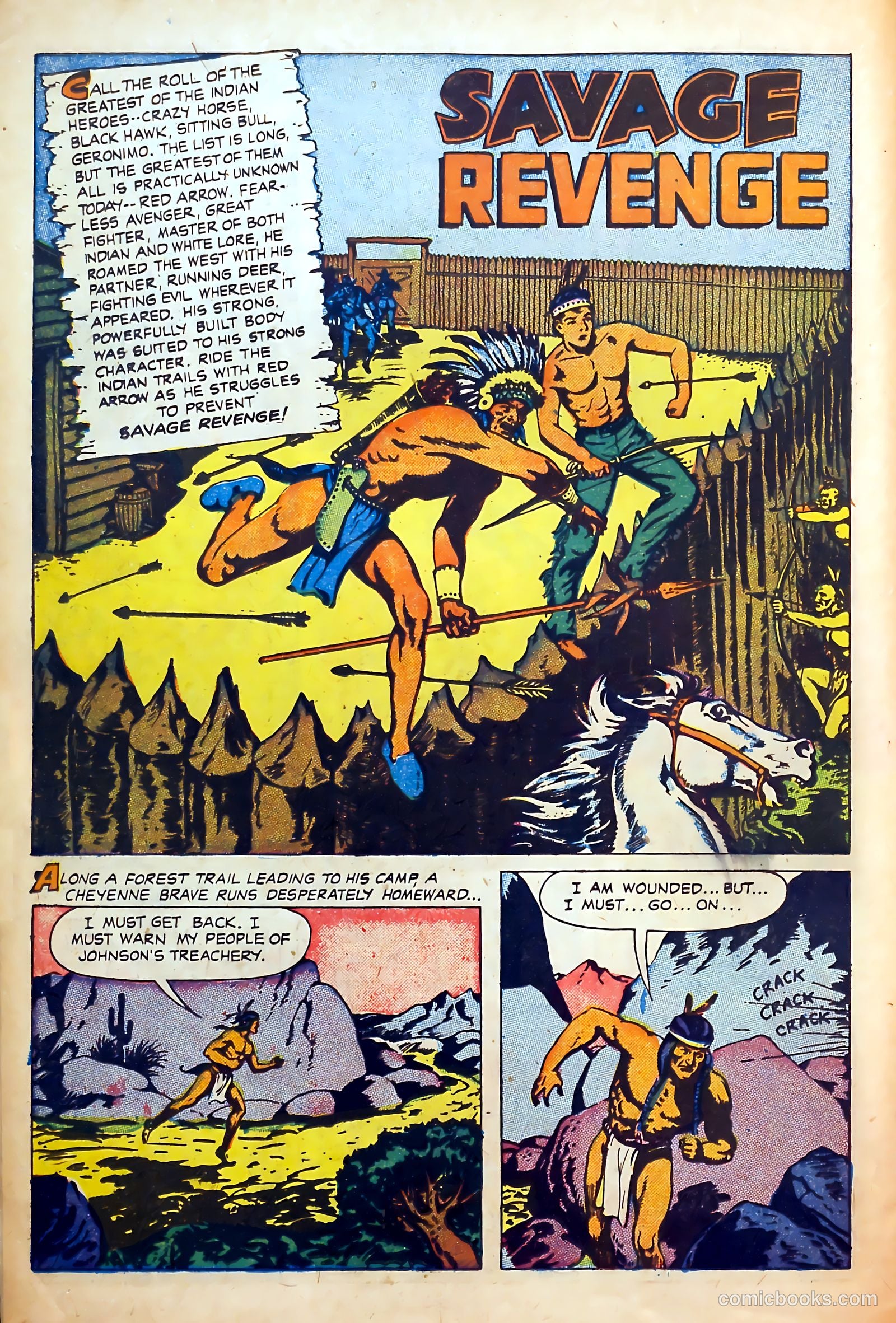 Red Arrow #1 (1951) — page 10 of 36