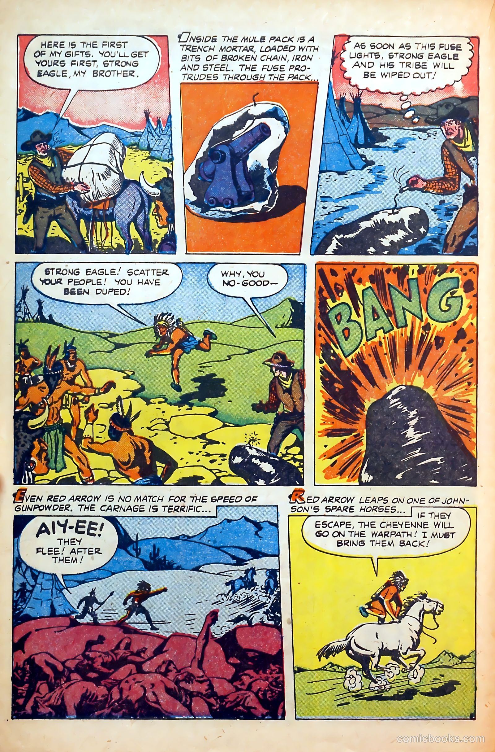 Red Arrow #1 (1951) — page 14 of 36