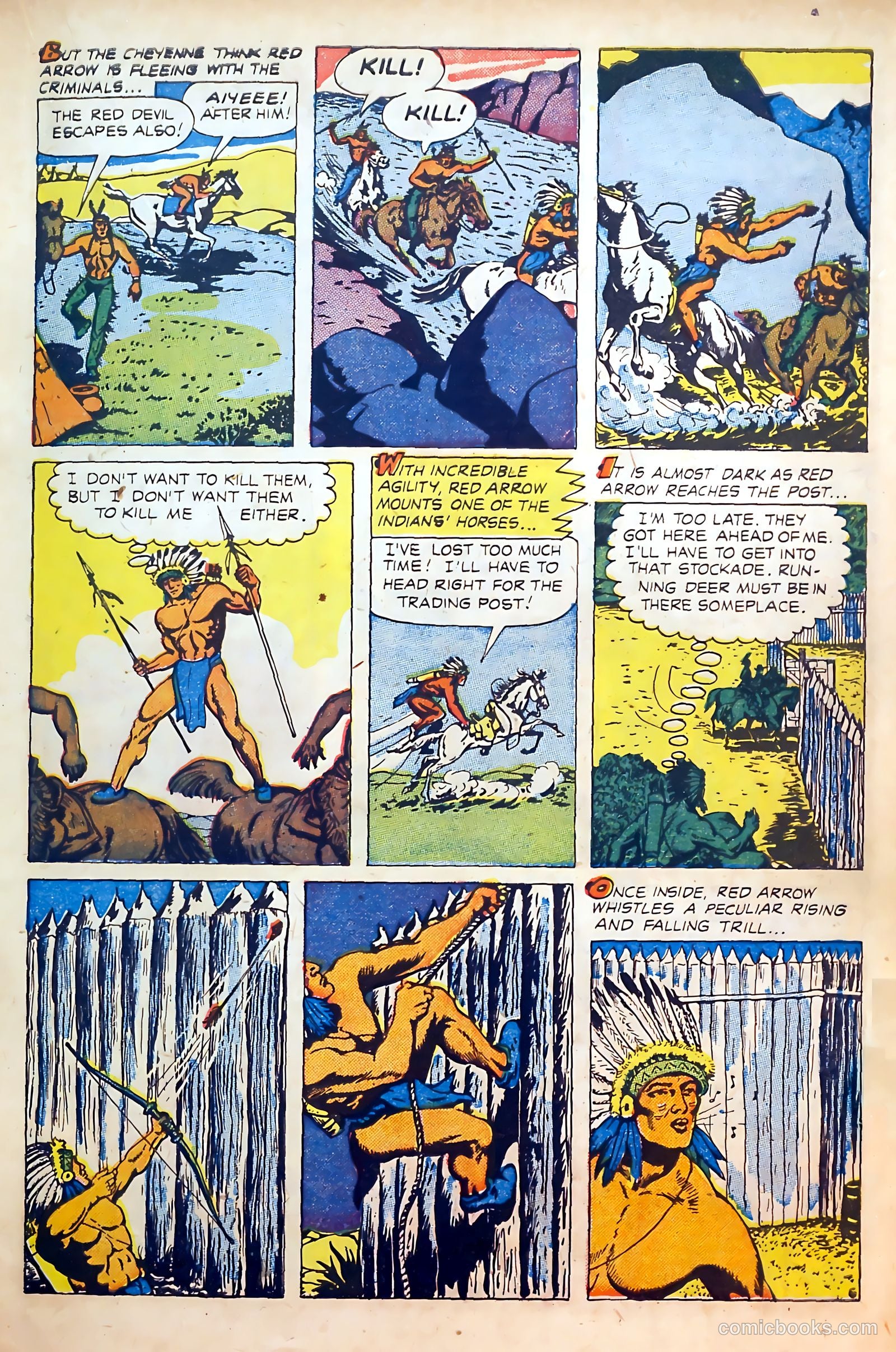Red Arrow #1 (1951) — page 15 of 36