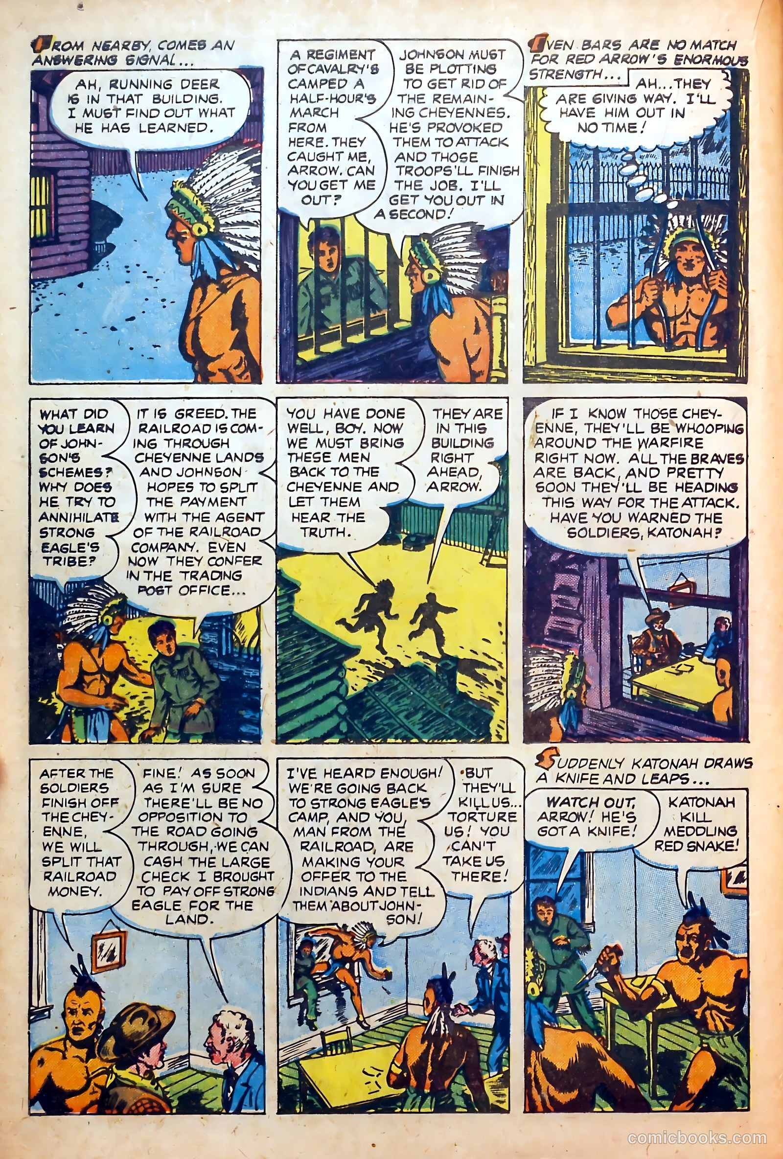 Red Arrow #1 (1951) — page 16 of 36